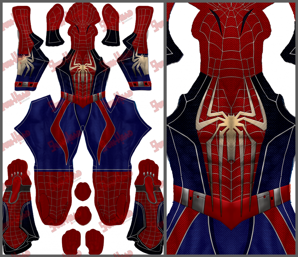Wallpaper #LGfXDpMBSpphPi3-8-yv277 Spider Collection Page 4 Gun Head Design