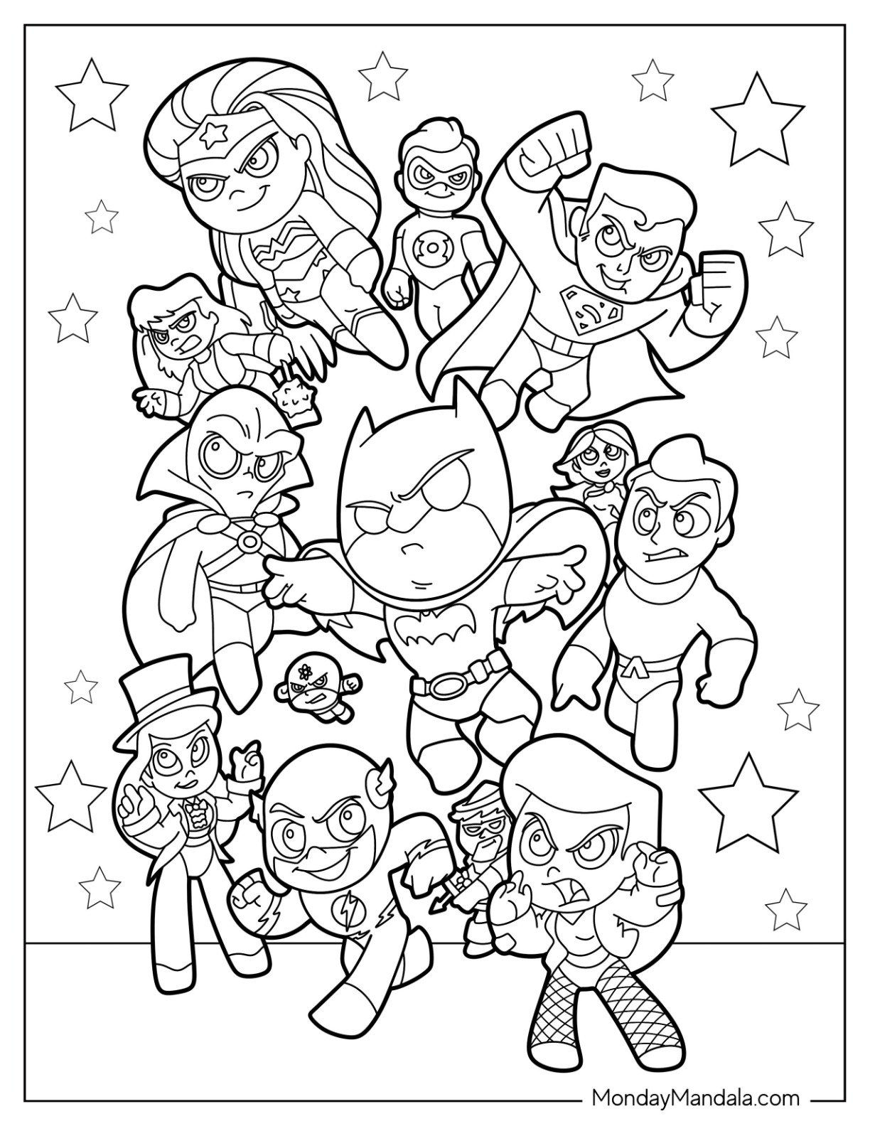 Wallpaper #KWf9_JIBSpphPi3-HZrD135 Chibi Batman Coloring Pages