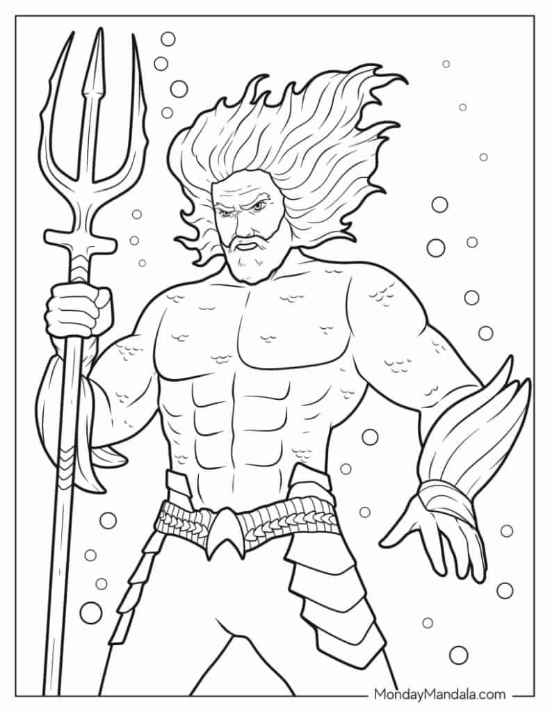 Wallpaper #909c6 Aquaman Coloring Pages Free Coloring Pages Wonder Day Coloring