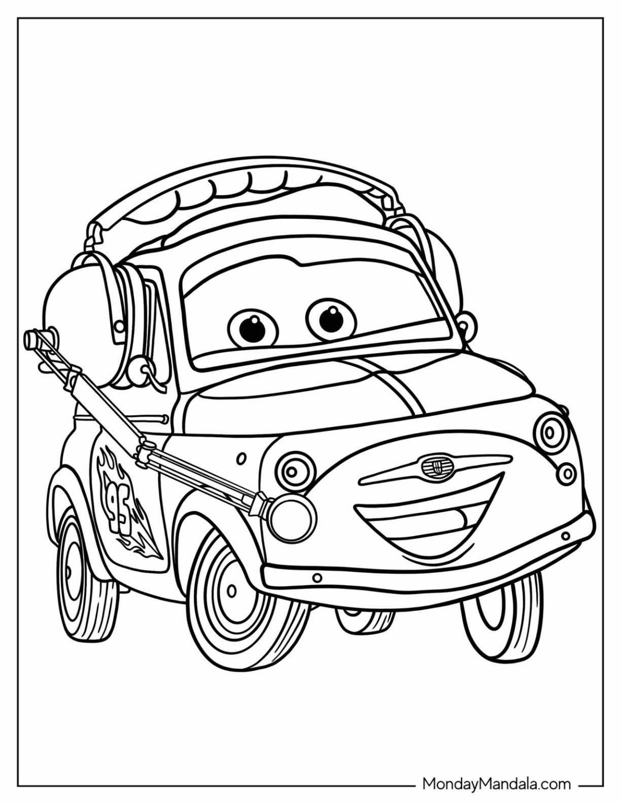 Wallpaper #ImexCZMBSpphPi3-VdFY255 Details 83 Newest Mater from Cars Coloring Pages Free to Print and
