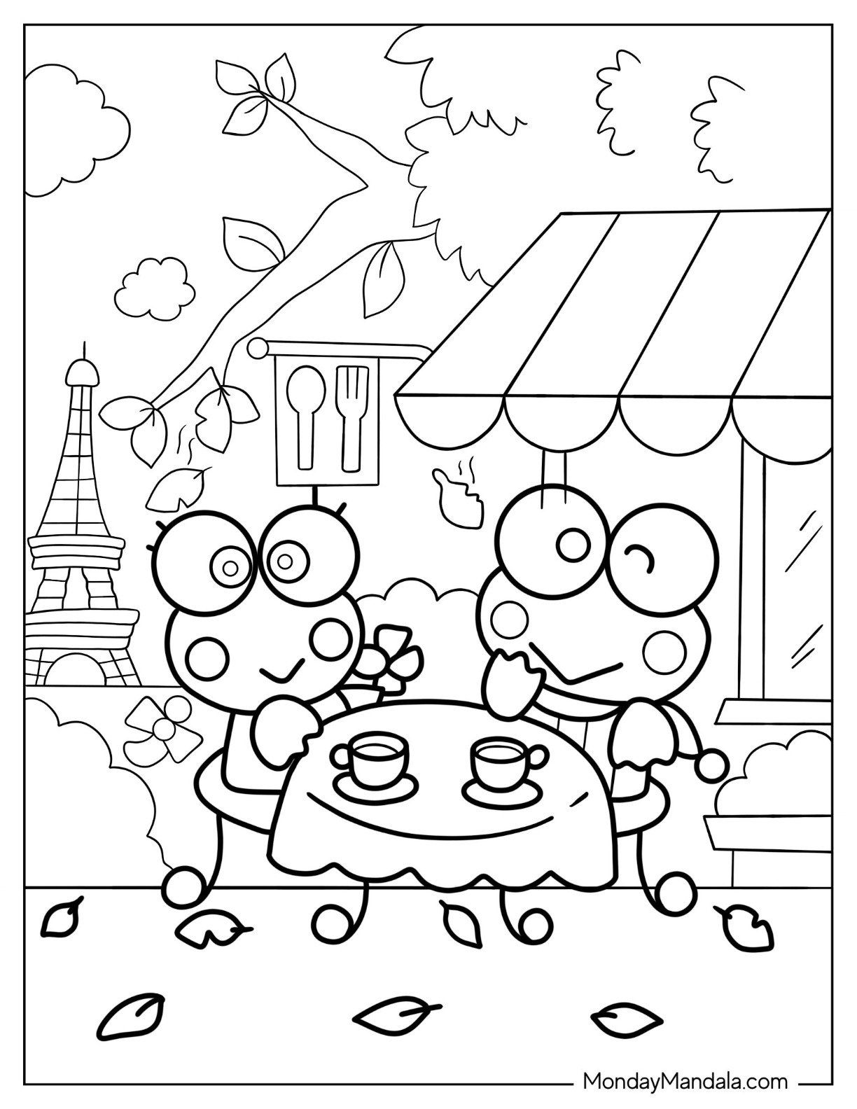 Wallpaper #nEJkPZMBOBpx0NhmxcRr23 20 Keroppi Coloring Pages Free Pdf Printables