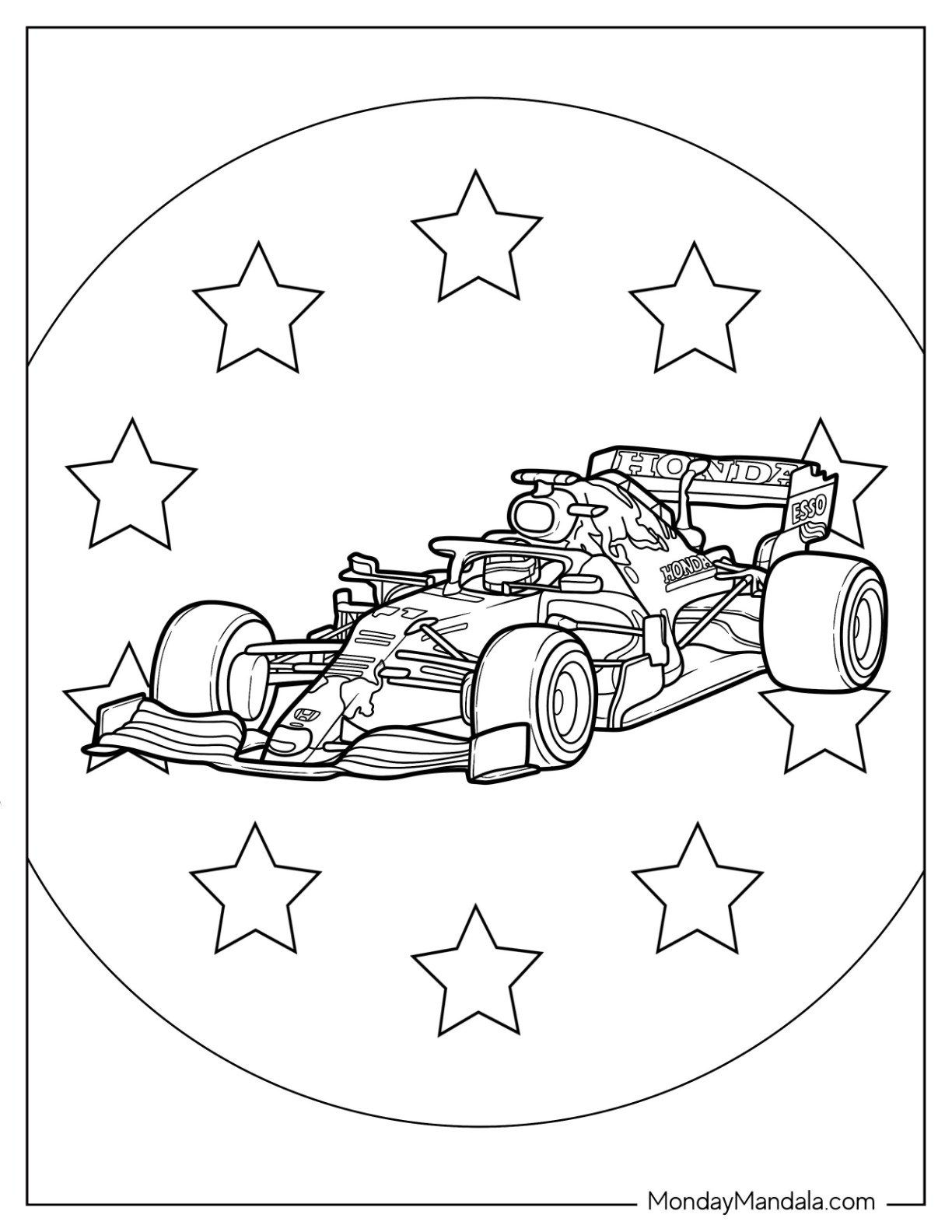 Wallpaper #uGiFH5MBSpphPi3-zCtv408 20 F1 Coloring Pages Free Pdf Printables