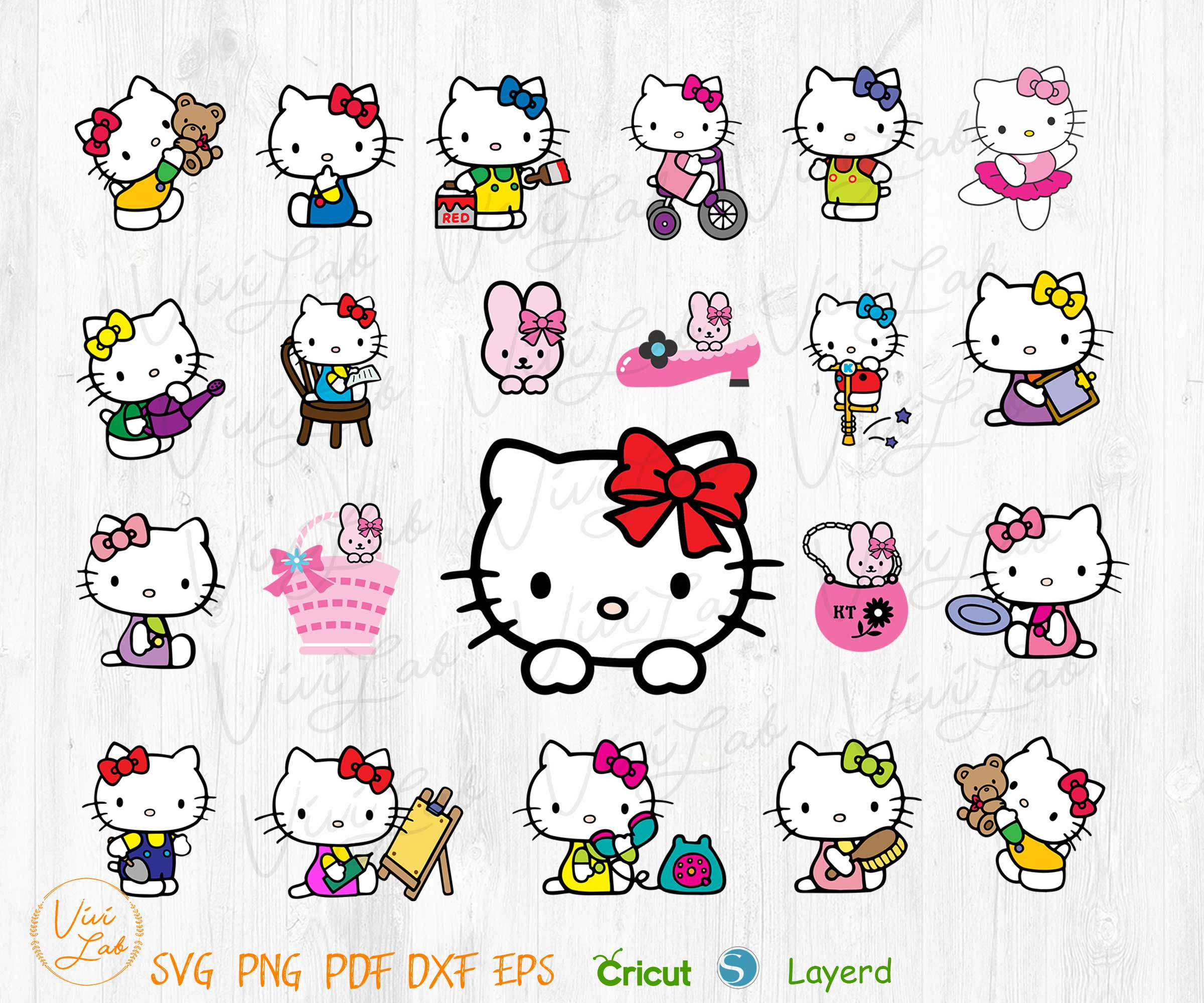 Wallpaper #1c50c Hello Kitty Vector Art Icons and Graphics for Free Download