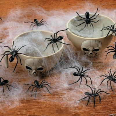 Wallpaper #HfQqOpMBKFX8bn3rhHgw150 Plastic Spiders 144 Pieces eBay