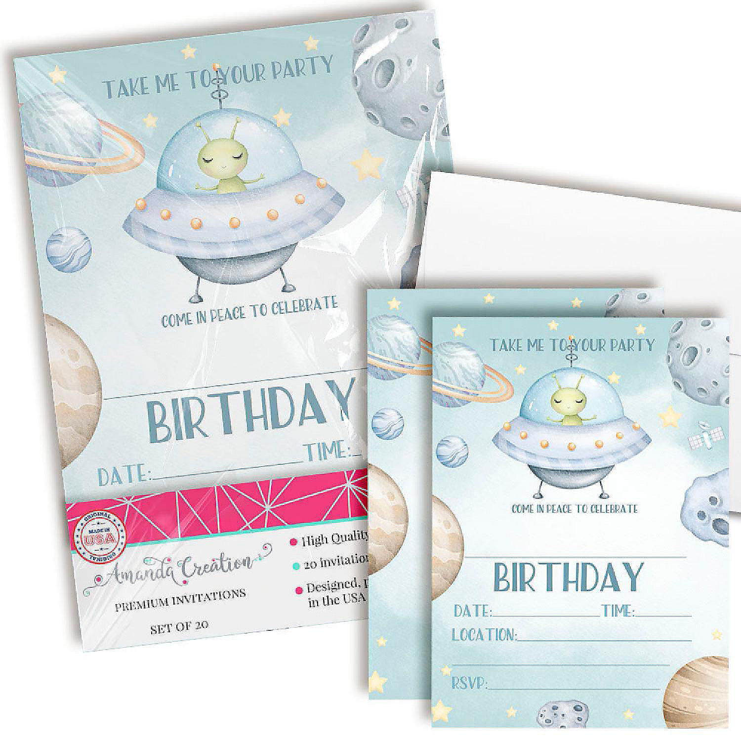 Wallpaper #tbne3ZIBJvJKYCmEsQLe346 Alien Birthday Party Invitations Oriental Trading