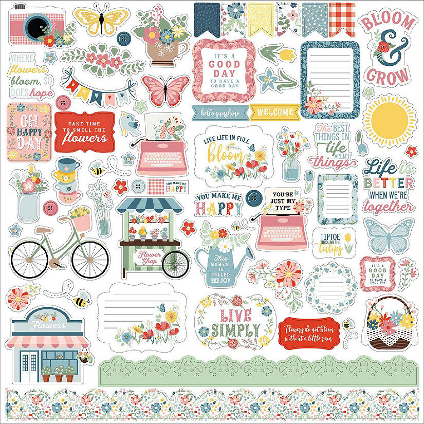 Wallpaper #Wrgo2pIBJvJKYCmEn_Be555 Life is Beautiful Cardstock Stickers 12x12 Elements Oriental Trading