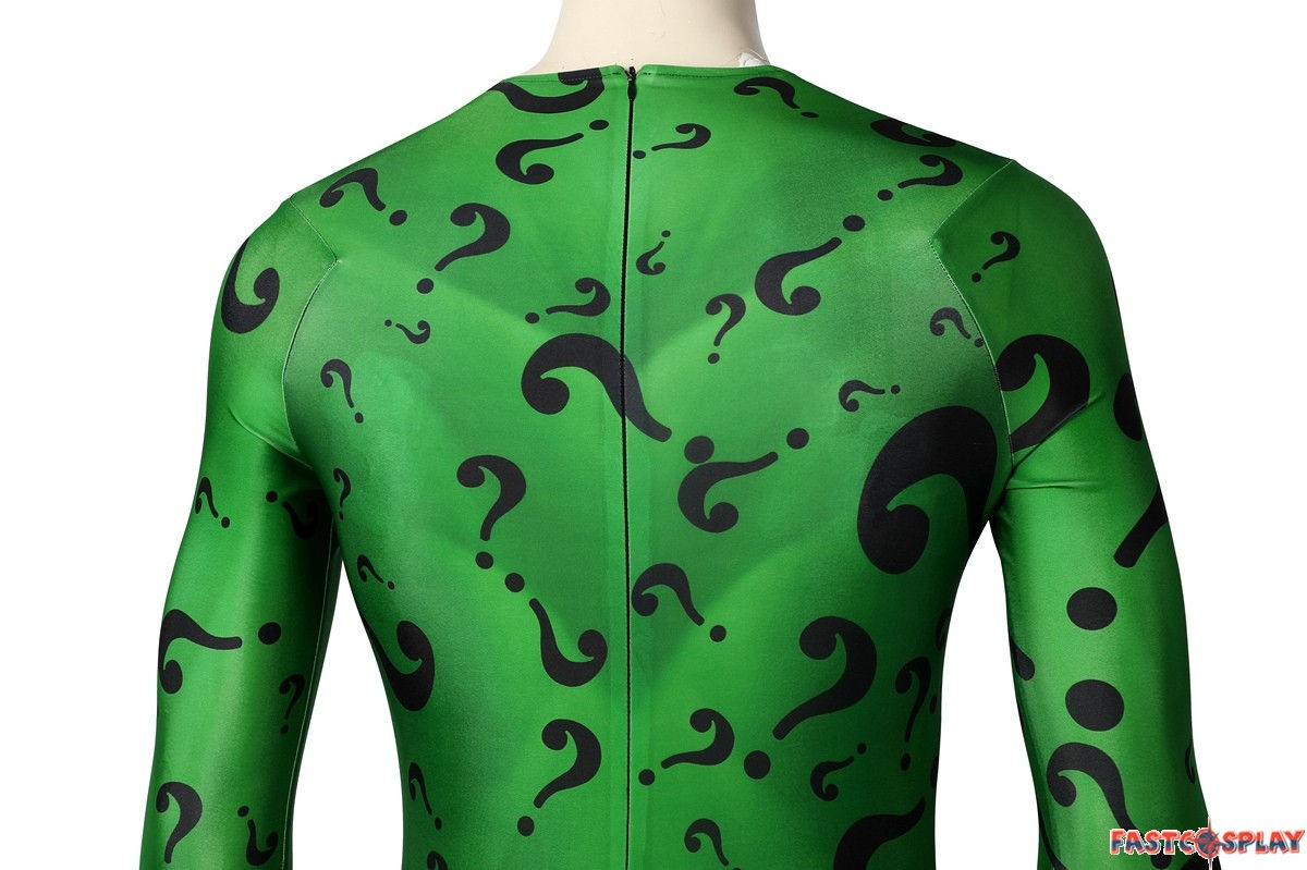 Wallpaper #vSbzmpcBNyflpn9rG4kb189 Batman Forever Riddler Green Cosplay Jumpsuit