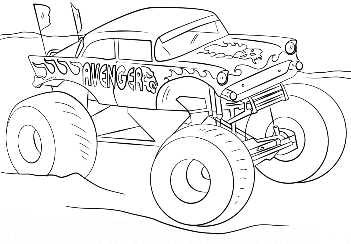 Wallpaper #kjEGNpMB5zzyi_yYplhx199 10 Monster Jam Coloring Pages to Print