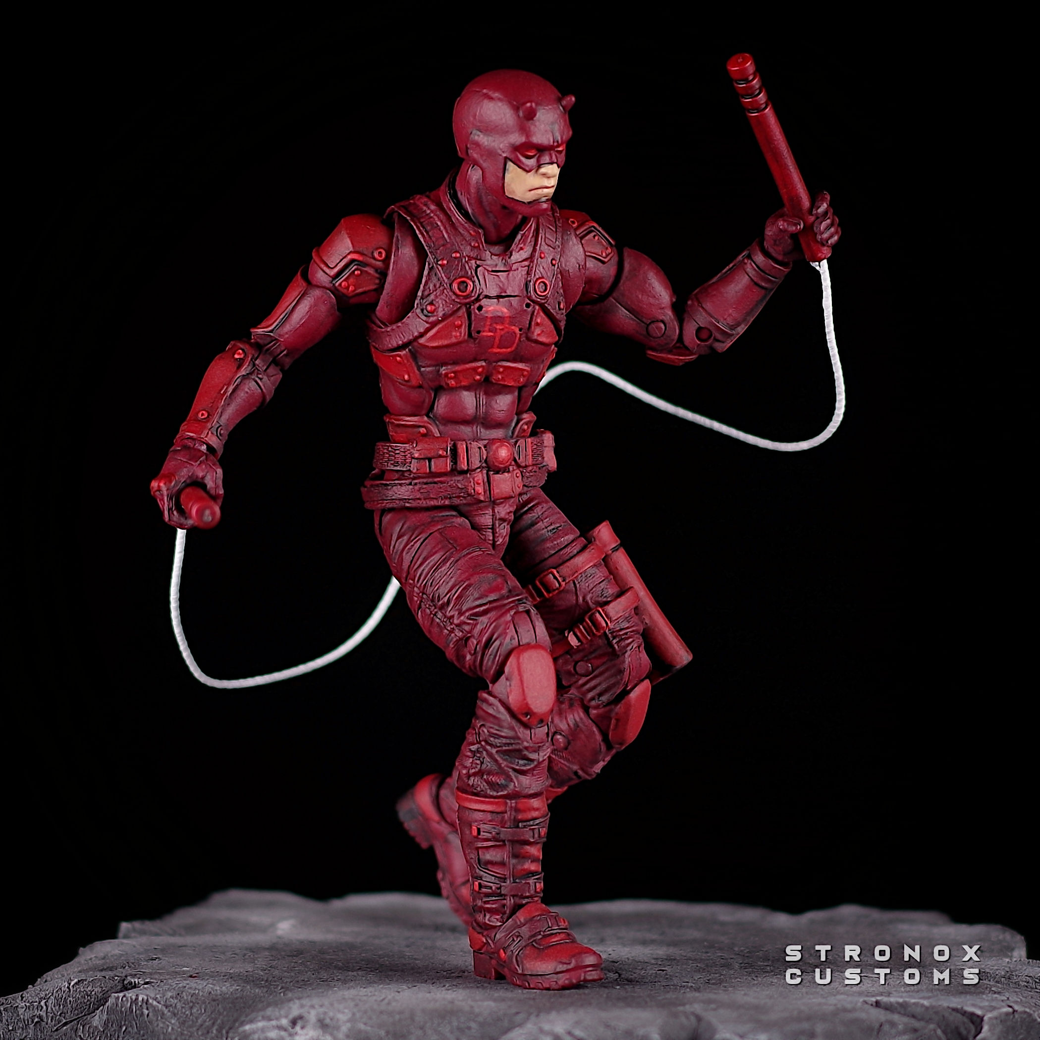 Wallpaper #eGh6GpMBSpphPi3-xBzH56 Stronox Custom Figures Marvel Legends Daredevil