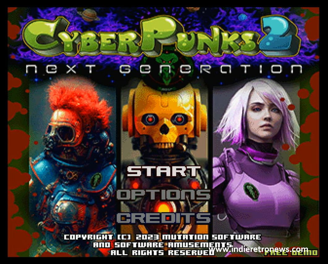 Wallpaper #SLhR2ZIBJvJKYCmEiexE30 Indie Retro News Cyberpunks 2 Coming 5th May 2023 to the Amiga Gets