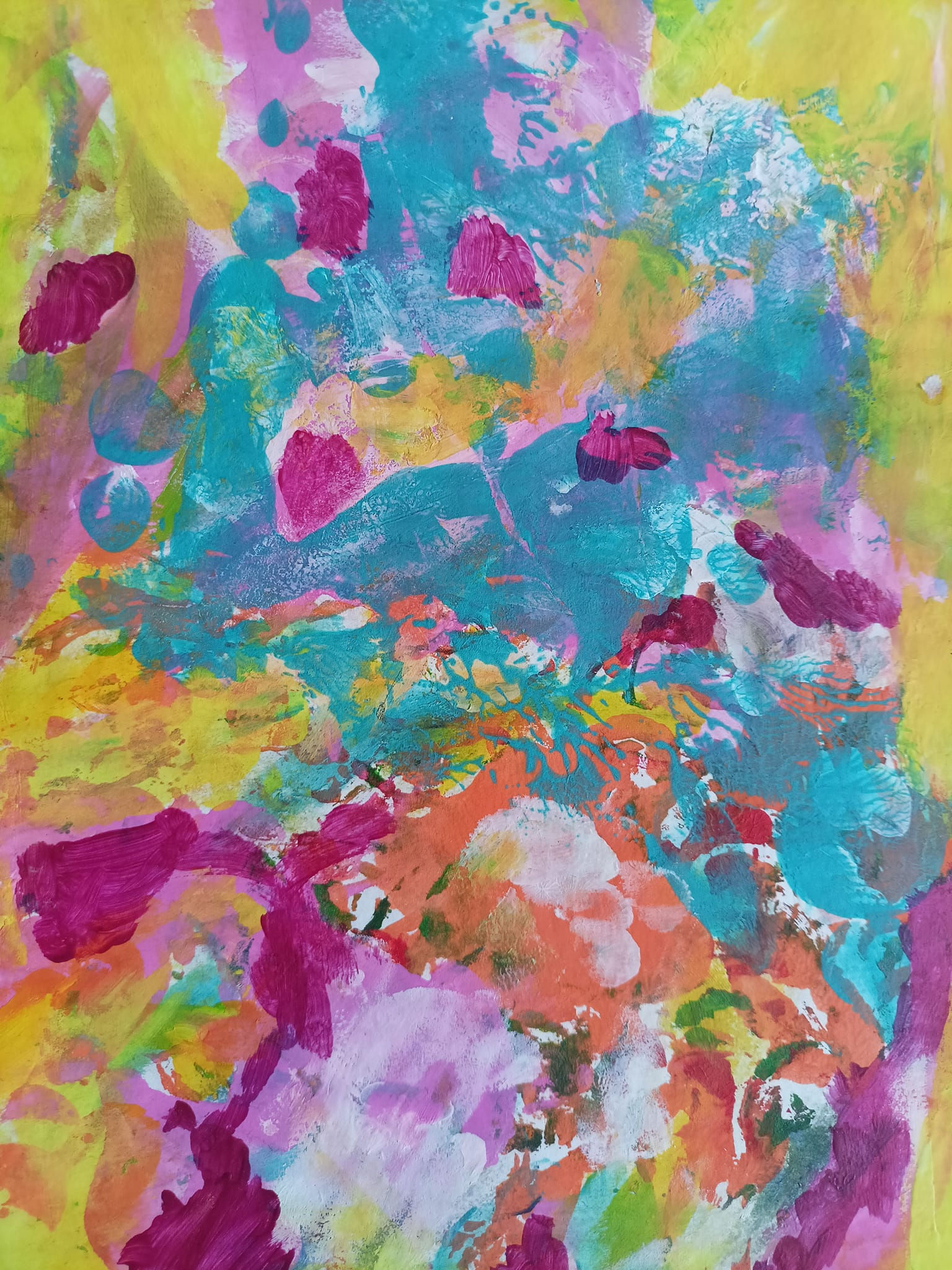 Wallpaper #3Gex85IBSpphPi3-v3Zj472 Ieva Gudonyte Abstract Acrylic Painting Sunny Days Pablo Picasso