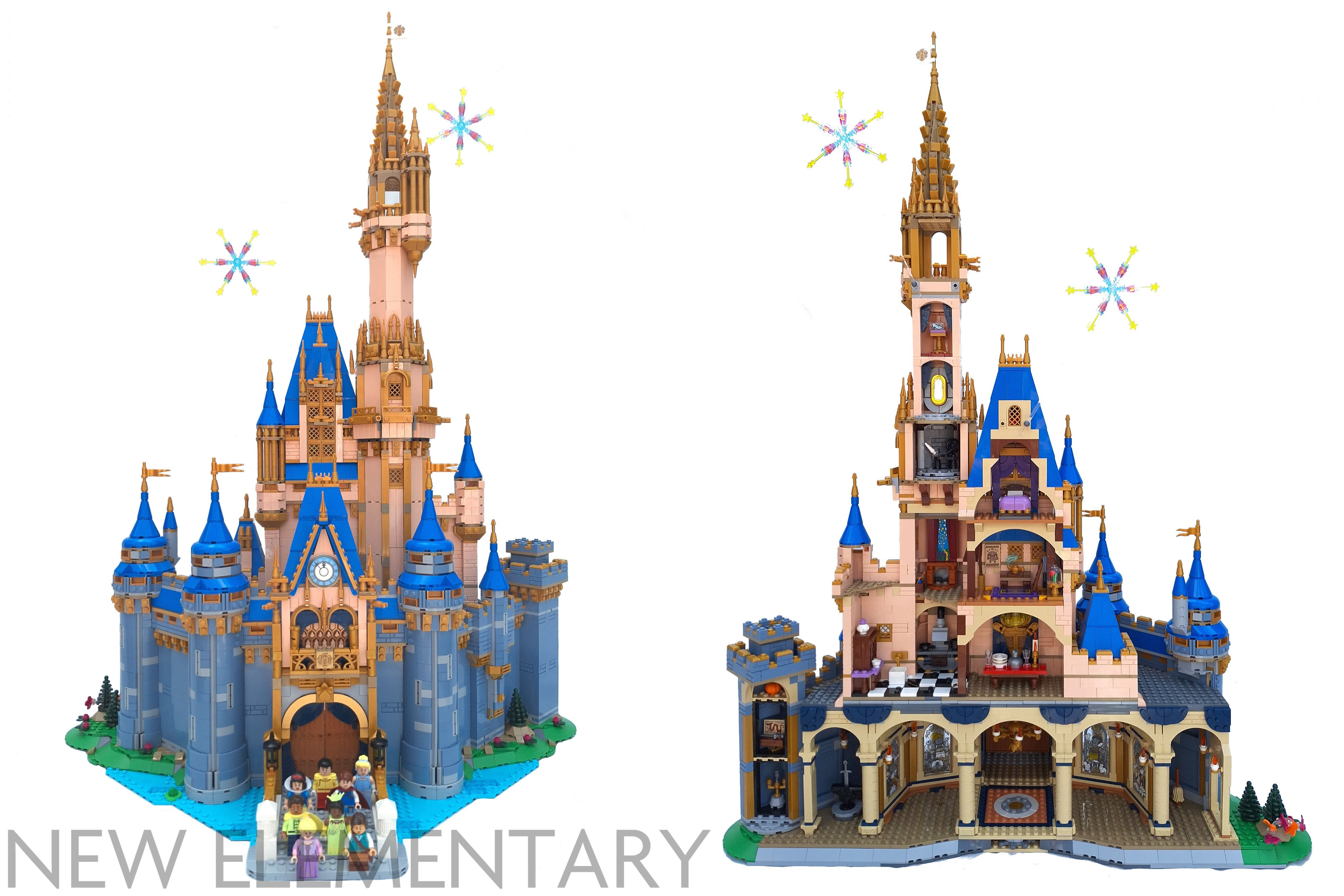 Wallpaper #6J0yZZcBkAG5jTCHs7GJ106 Lego Disney Set Review 43222 Disney Castle New Elementary Lego