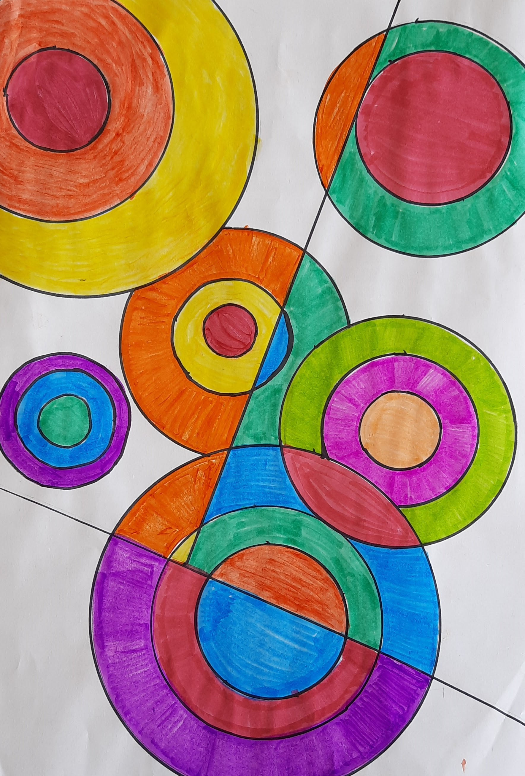 Wallpaper #52dQ-5IBSpphPi3-YpO867 A Faithful Attempt Sonia Delaunay Abstract Circle Art