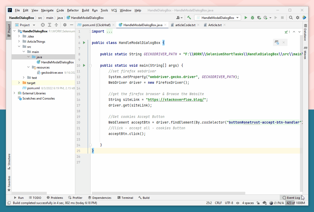 Wallpaper #ZGef9JIBSpphPi3-Vnsf373 How to Handle Modal Dialog Box in Selenium Webdriver Java
