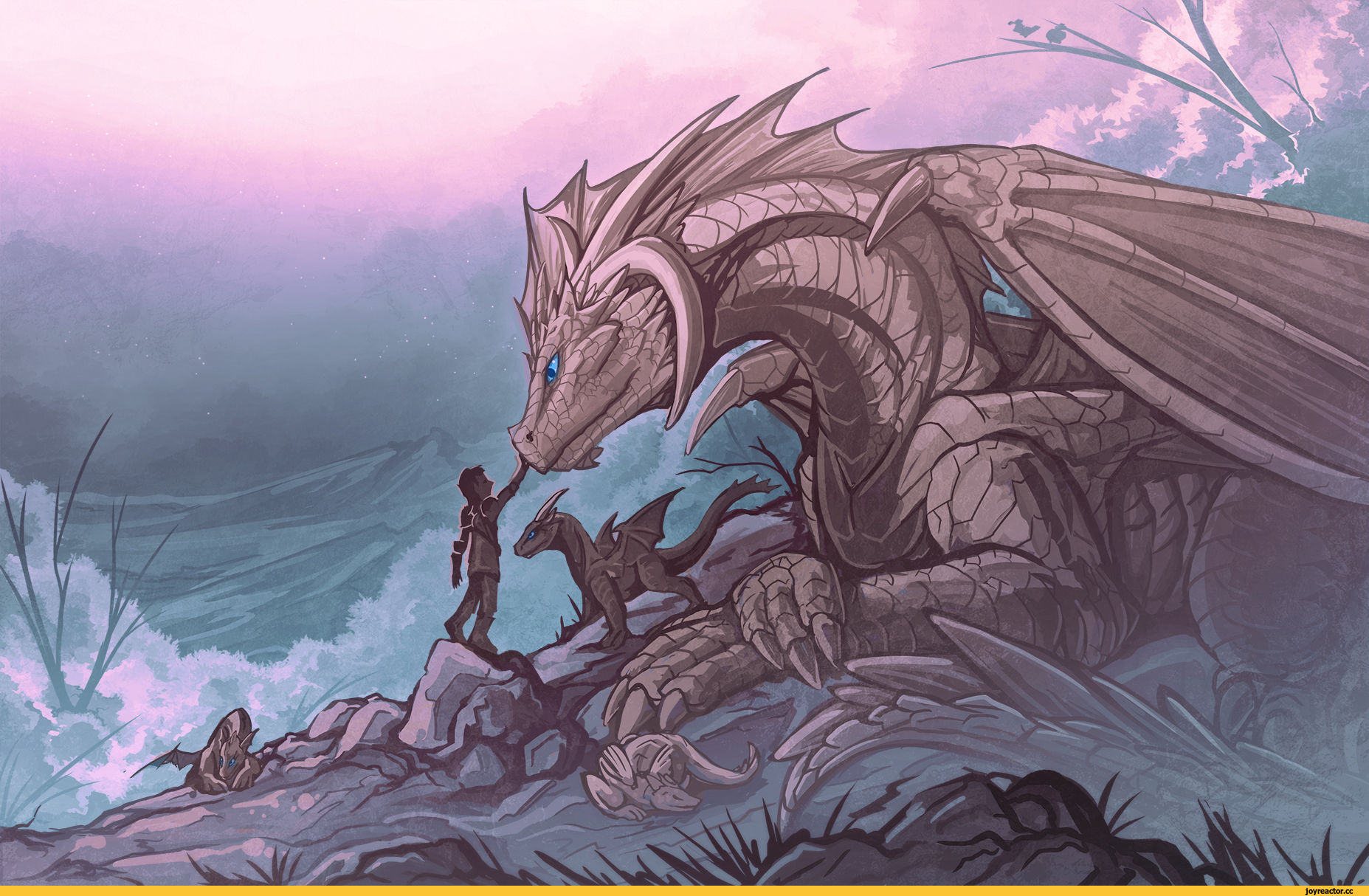 Wallpaper #6WeyDJMBSpphPi3-DN-t197 Krasivye Kartinki Fantasy Art Chromamancer Dragon Art Art