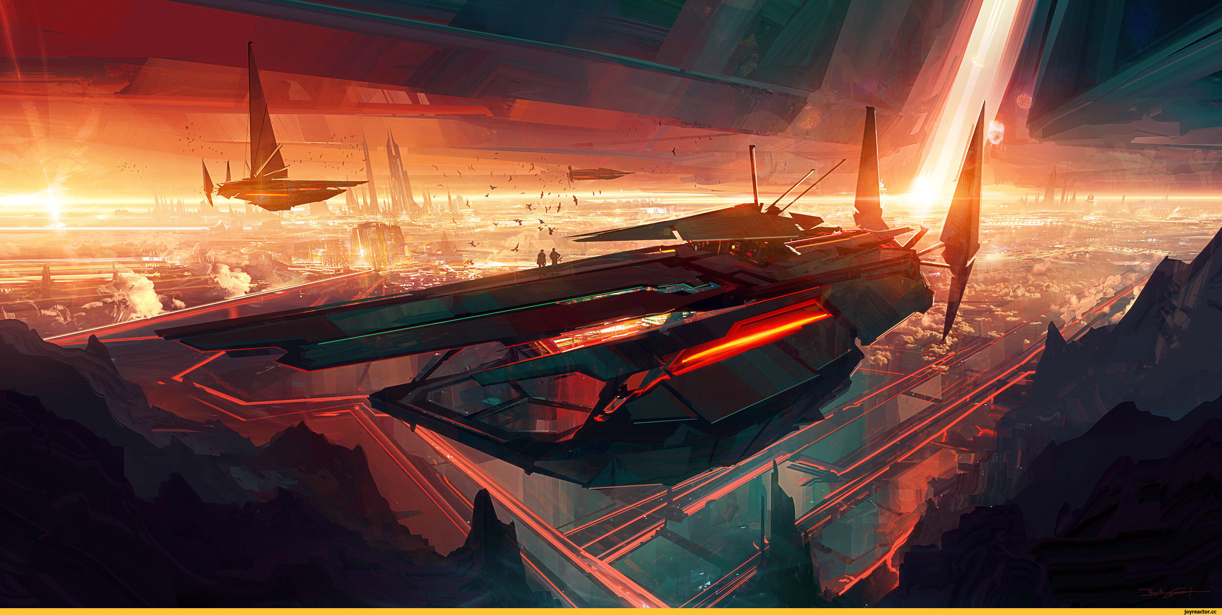 Wallpaper #aGjMFZMBSpphPi3-GAlH260 Sky is the Limit Sci Fi Sci Fi Bastien Grivet Bastien Grivet