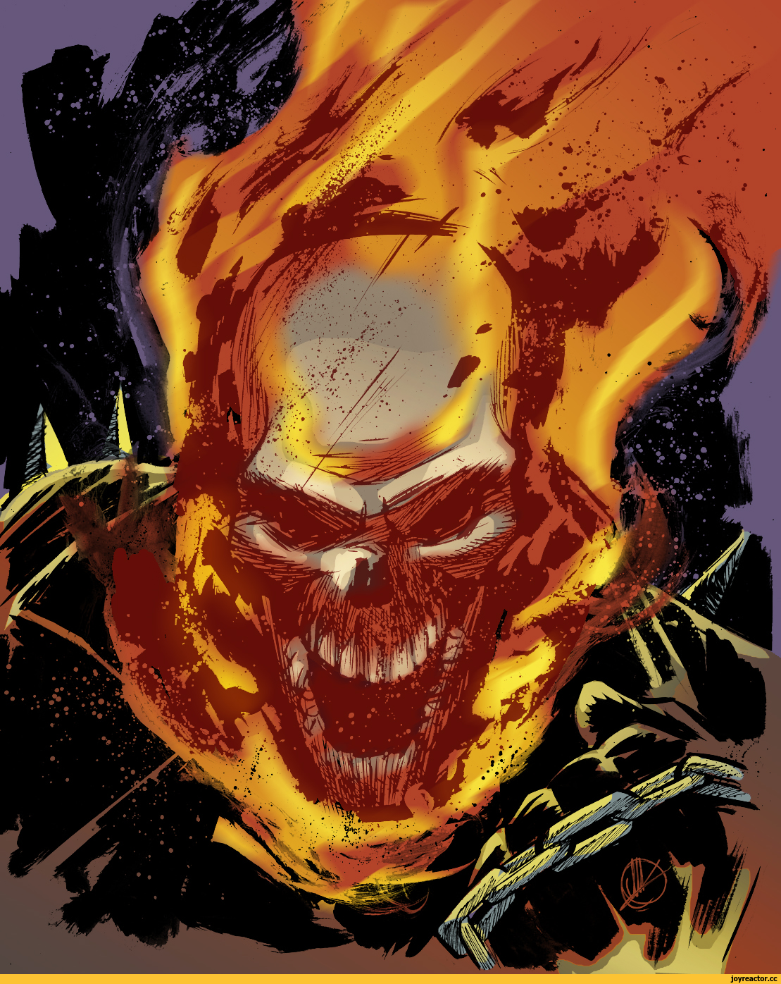 Wallpaper #-fQcOpMBKFX8bn3rG3dX193 Ghost Rider Prizracnyi Gonshhik Marvel Vselennaia Marvel Fendomy