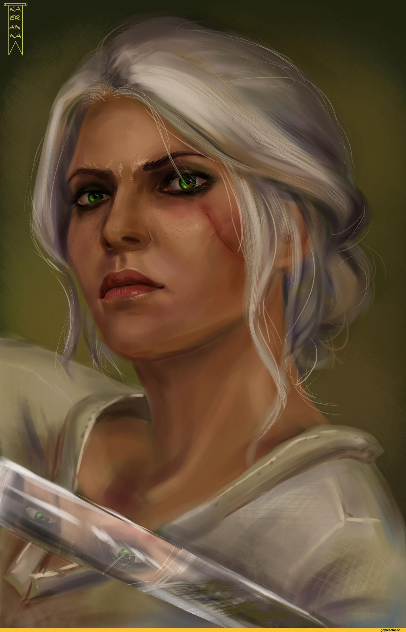 Wallpaper #RkDEMZMBJhL2WPbaNsiW306 Ciri Ciri Igrovoi Art Game Art the Witcher Vedmak Witcher