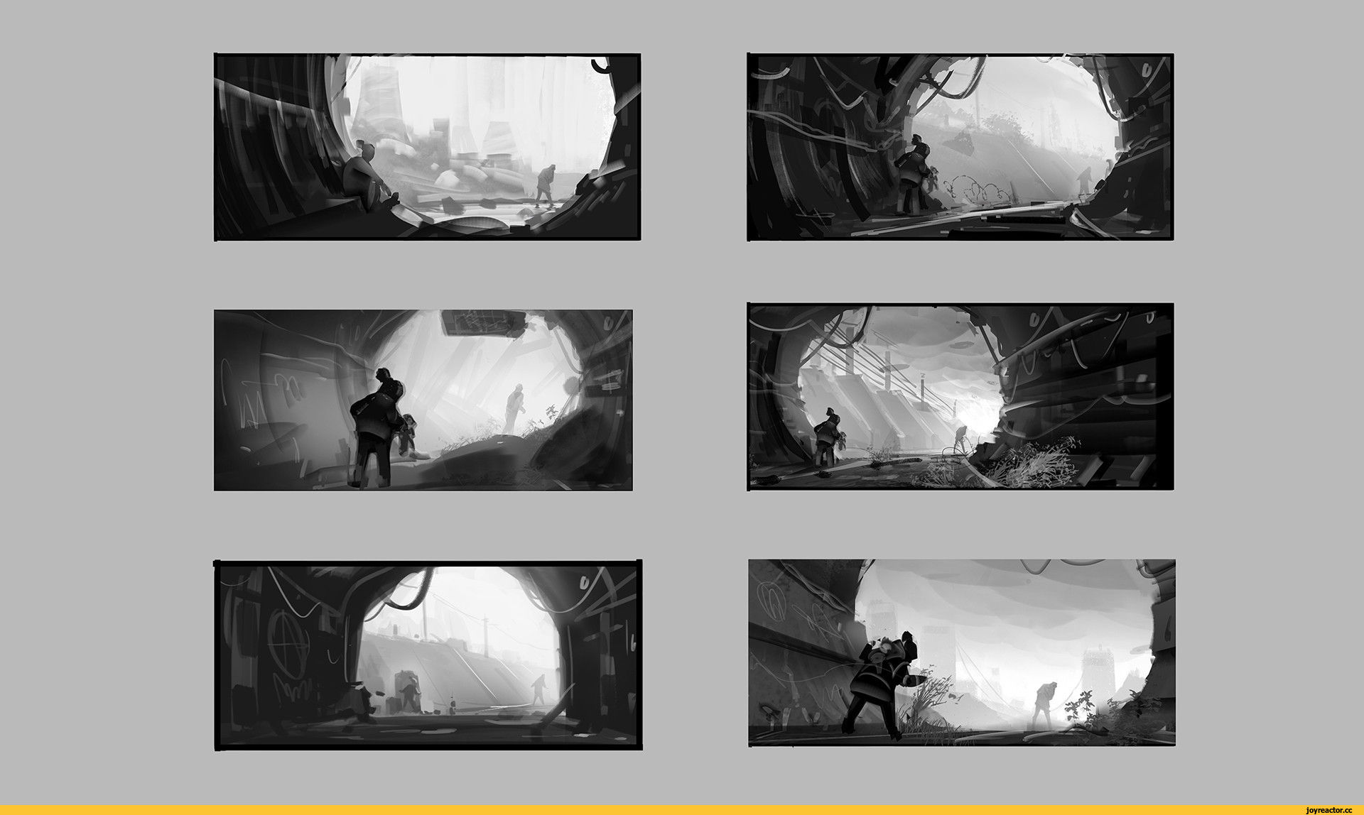 Wallpaper #oJl_P5MBUcASHT6nQswf358 Escape Dmitriy Bessonov Artist Post Apocalypse Art Art