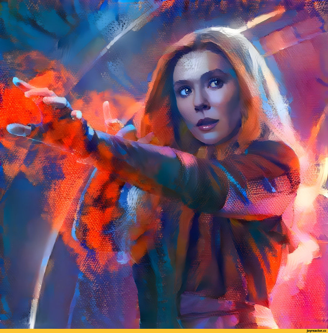 Wallpaper #9Gcg9JIBSpphPi3-J3gH217 Elizabet Olsen Portret Scarlet Witch Alaia Vedma Vanda Maksimoff