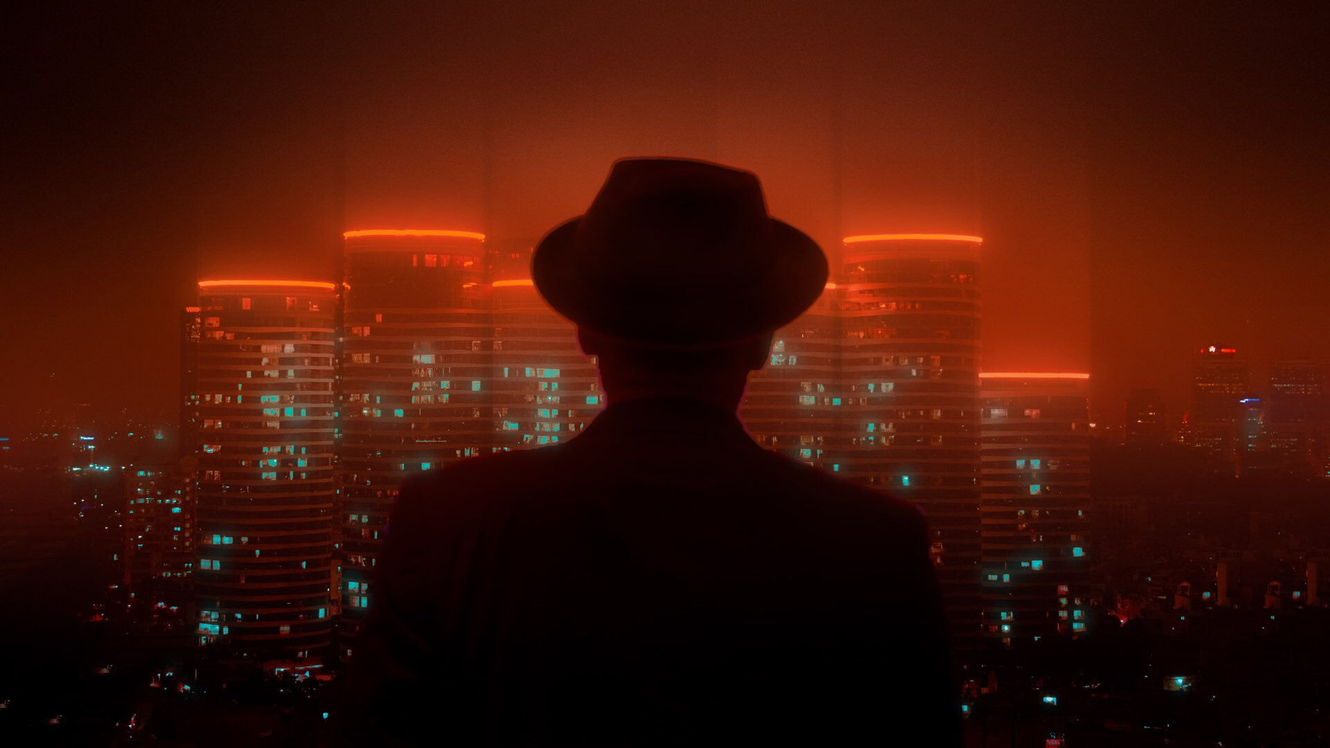 Wallpaper #in1s9I4Bnwiau_P6WQ9f10 Free Download HD Wallpaper Cyberpunk Apocalyptic Silhouette