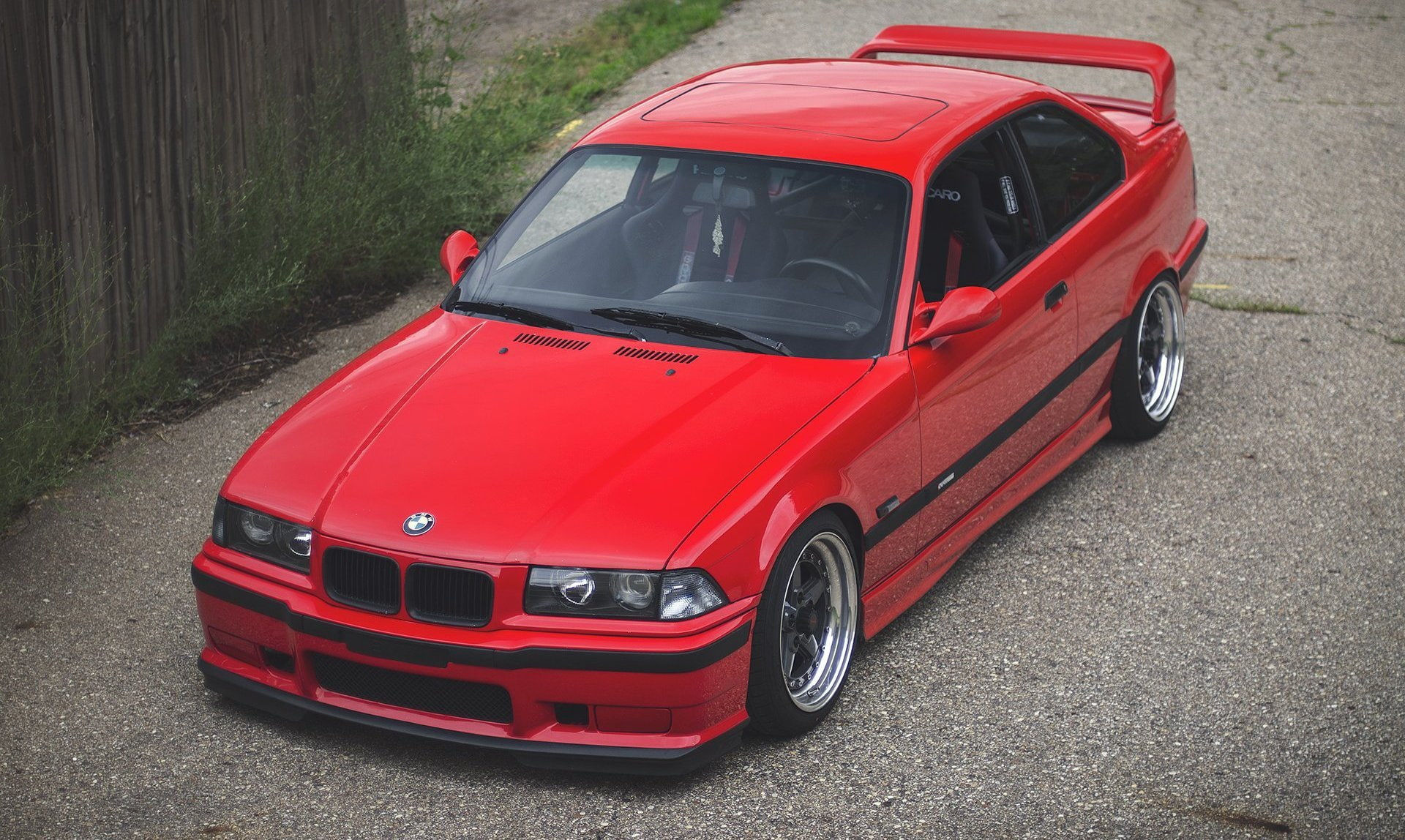 Wallpaper #emfj_ZIBSpphPi3-hJ0I30 Free Download HD Wallpaper Red BMW Custom E36 Wallpaper Flare