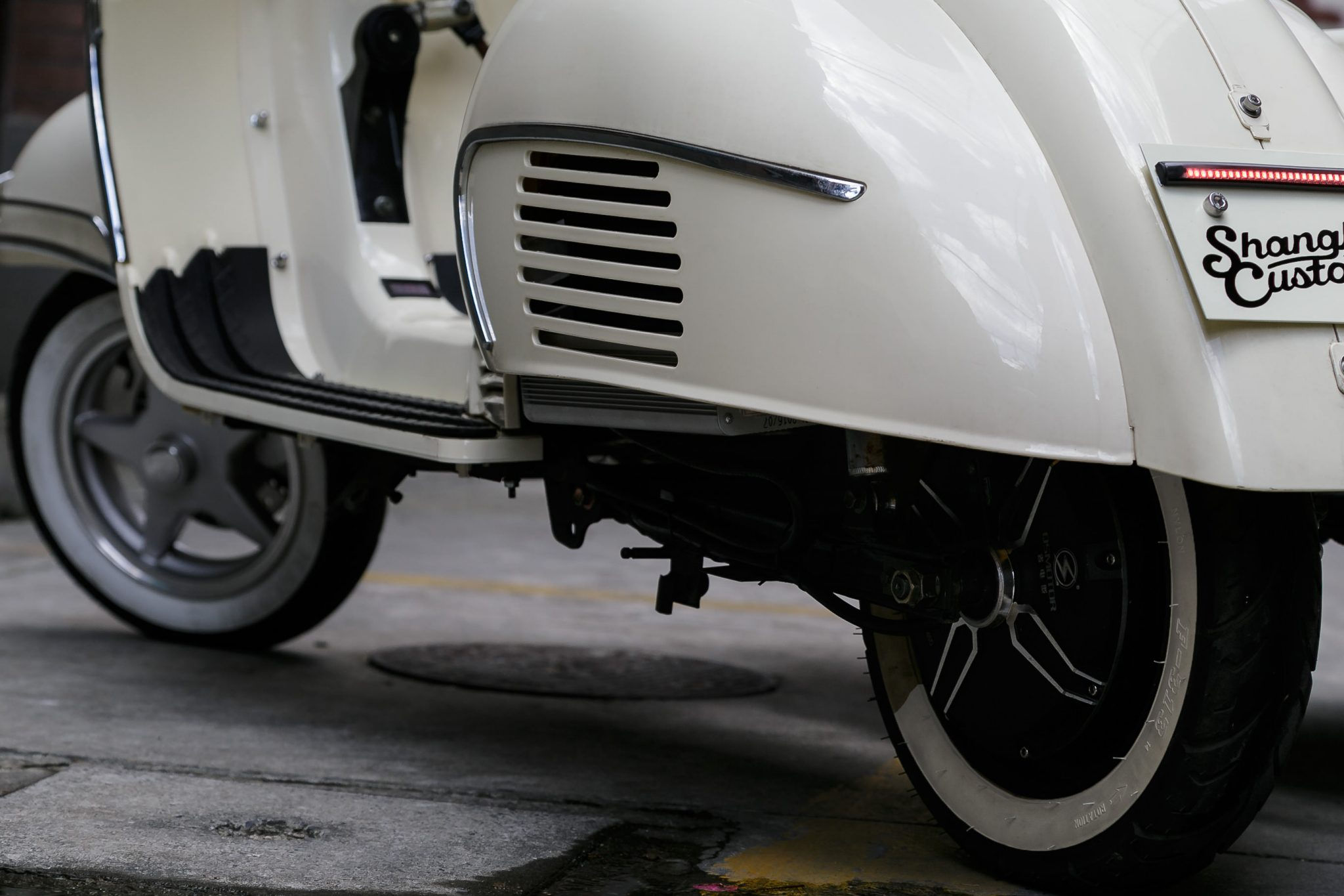 Wallpaper #wuqLUpMBlwTYPL18Cgn-419 Shanghai Customs 100 Electric Sidecar Scooter