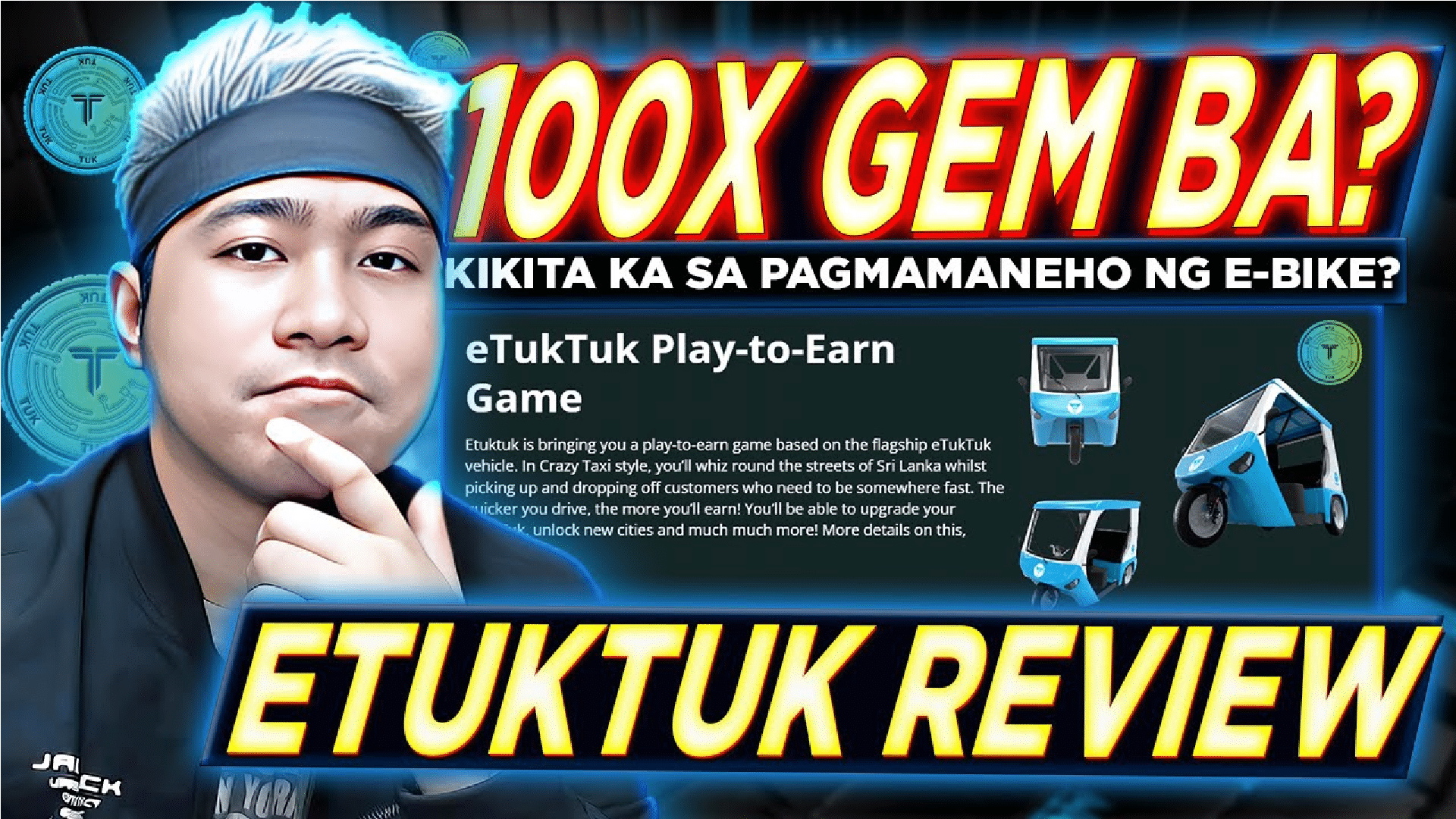 Wallpaper #D4srdpcBcm9NJah-hnhC185 Filipino Crypto Youtuber Alrock Reviews New Eco Friendly Token 100x