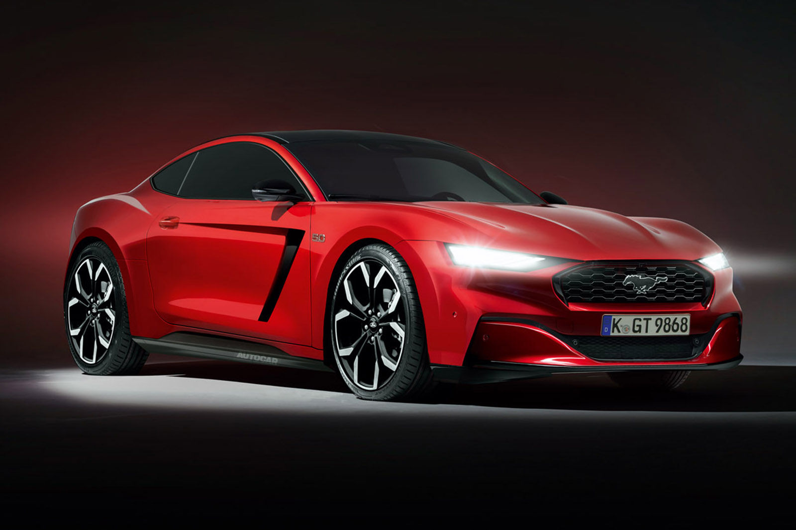 Wallpaper #X-8vTZMBMN-XEVvVhz929 Exklusives Rendering So Konnte Der 2023 Mustang 7 Aussehen Modern