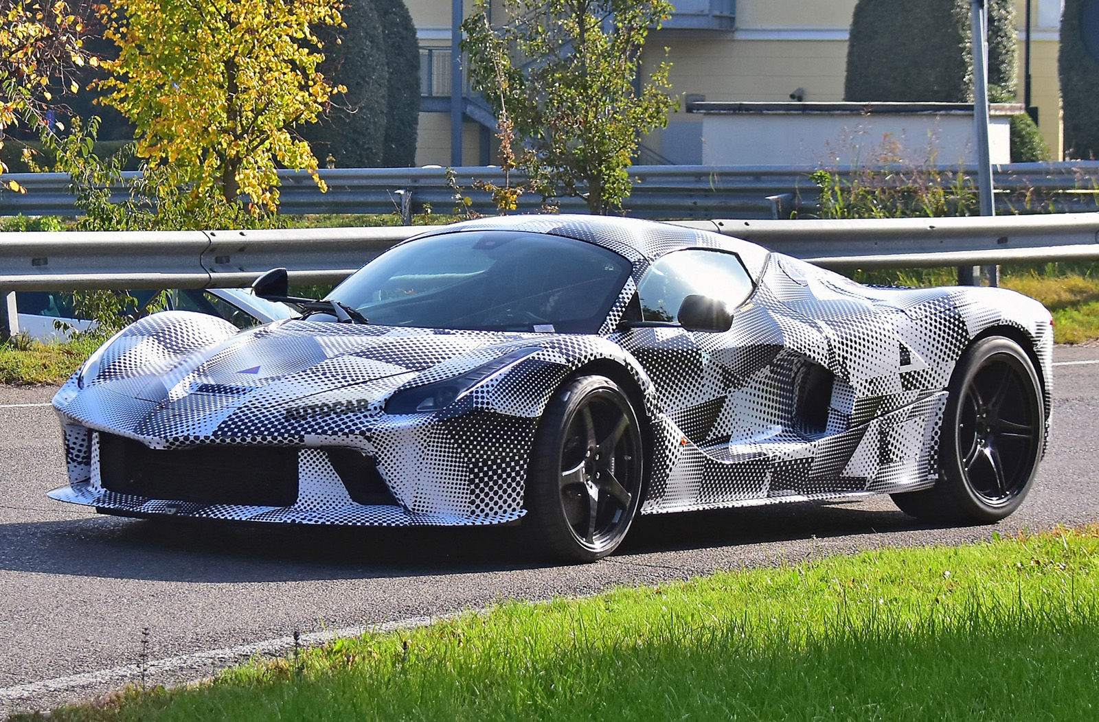 Wallpaper #bac7b Mysterious Ferrari Fxx K Evo Test Car Spied at the Nurburgring Carscoops