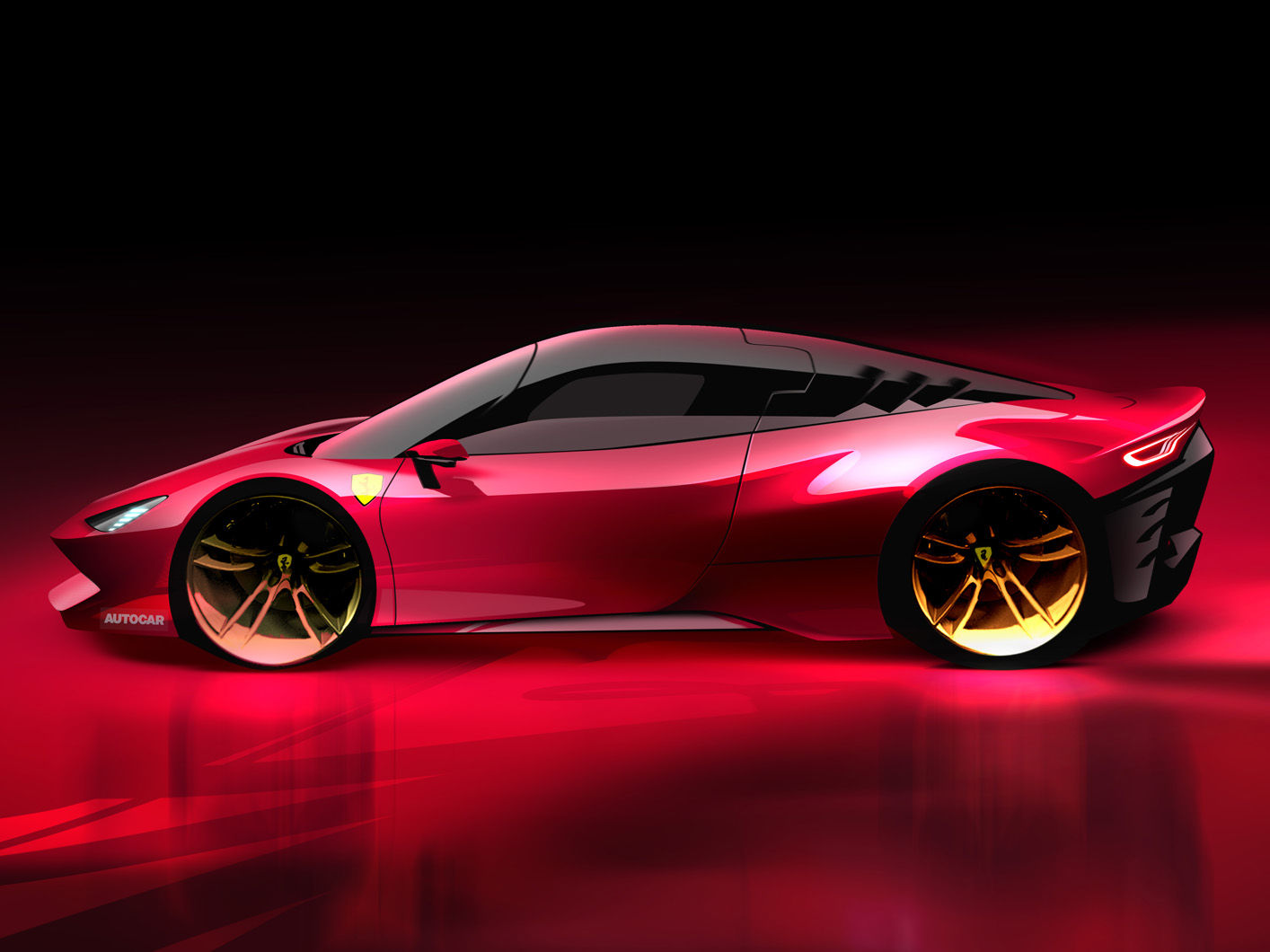 Wallpaper #a-pqVZMBlwTYPL18jQ2r142 New Ferrari V6 Hybrid Reborn Dino to Be Revealed Today Autocar