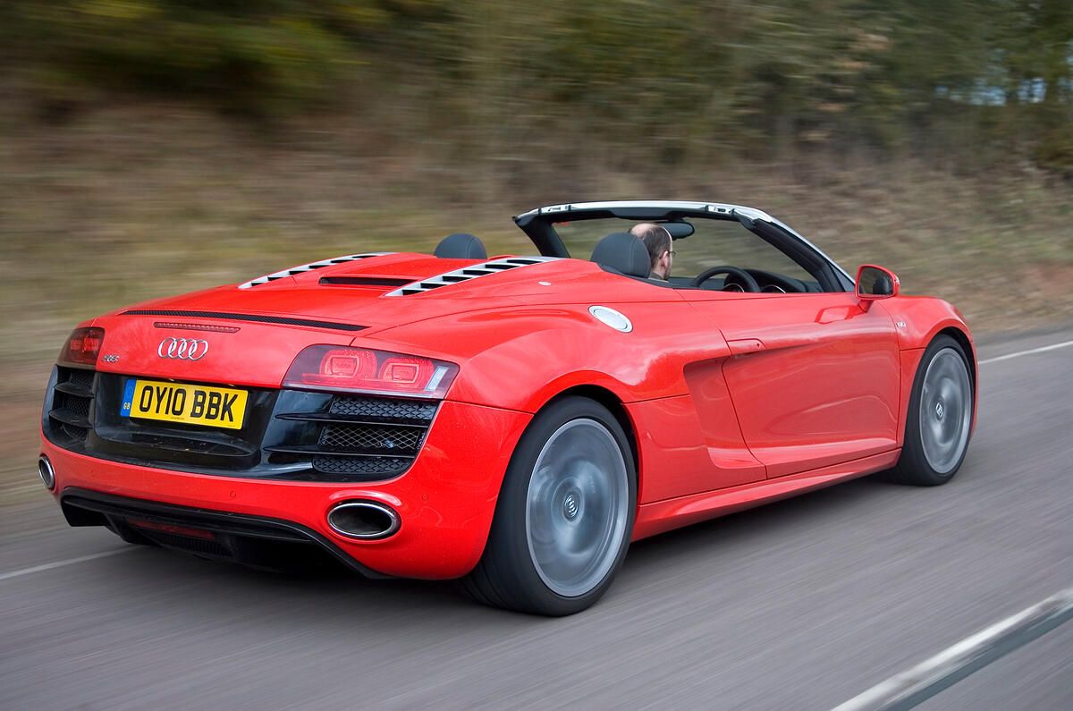 Wallpaper #wmfL-5IBSpphPi3-GJUO202 Audi R8 Spyder V10 2010 2014 Review Autocar