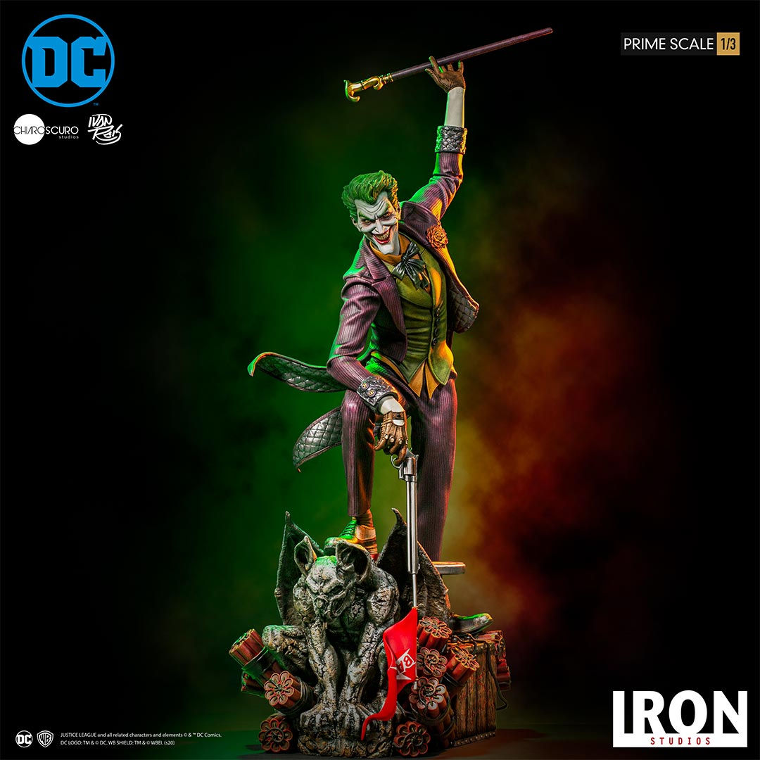 Wallpaper #vUBEMZMBJhL2WPbaVcXC145 DC Comics the Joker 13 Scale Statue by Iron Studios