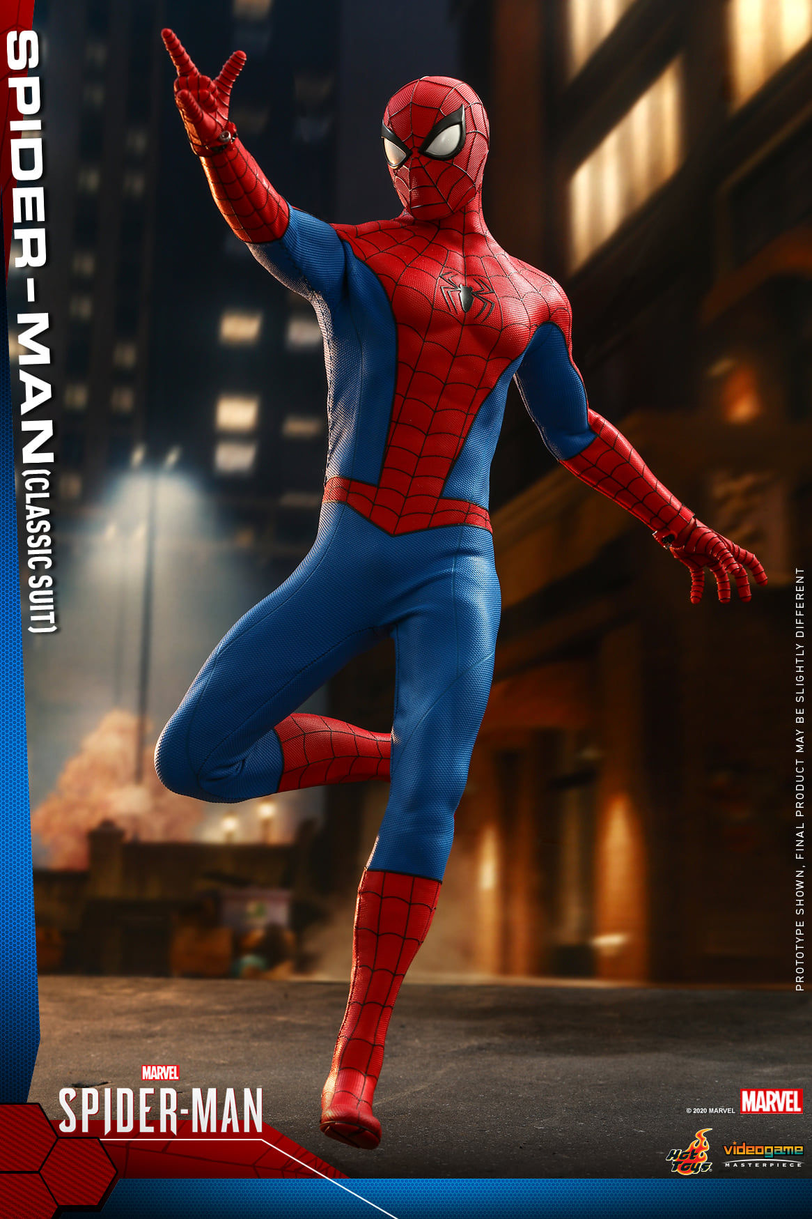 Wallpaper #E2ilGZMBSpphPi3-IBg4302 Marvels Spider Man Classic Suit Spider Man Figure by Hot Toys the