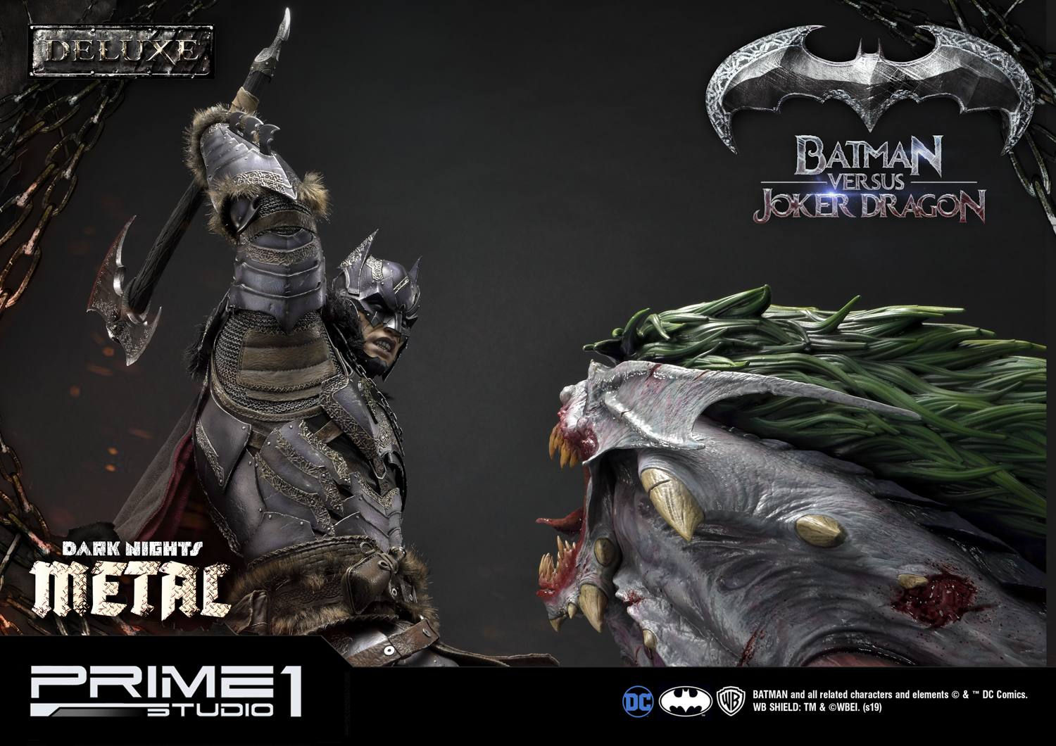 Wallpaper #HRlmLo8BtGB6xQ78cZXP28 Prime 1 Studio Batman vs Joker Dragon Dark Knights Metal Statue the