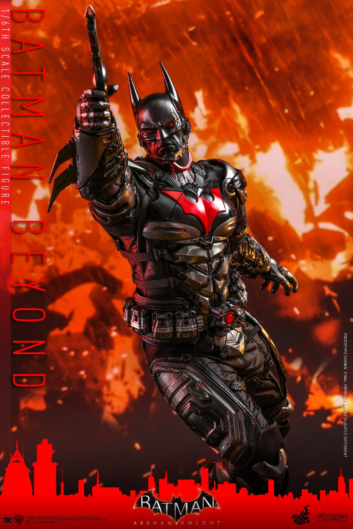 Wallpaper #fGhBIpMBSpphPi3-sDIG173 Batman Arkham Knight Batman Beyond Costume 16 Scale Figure by Hot