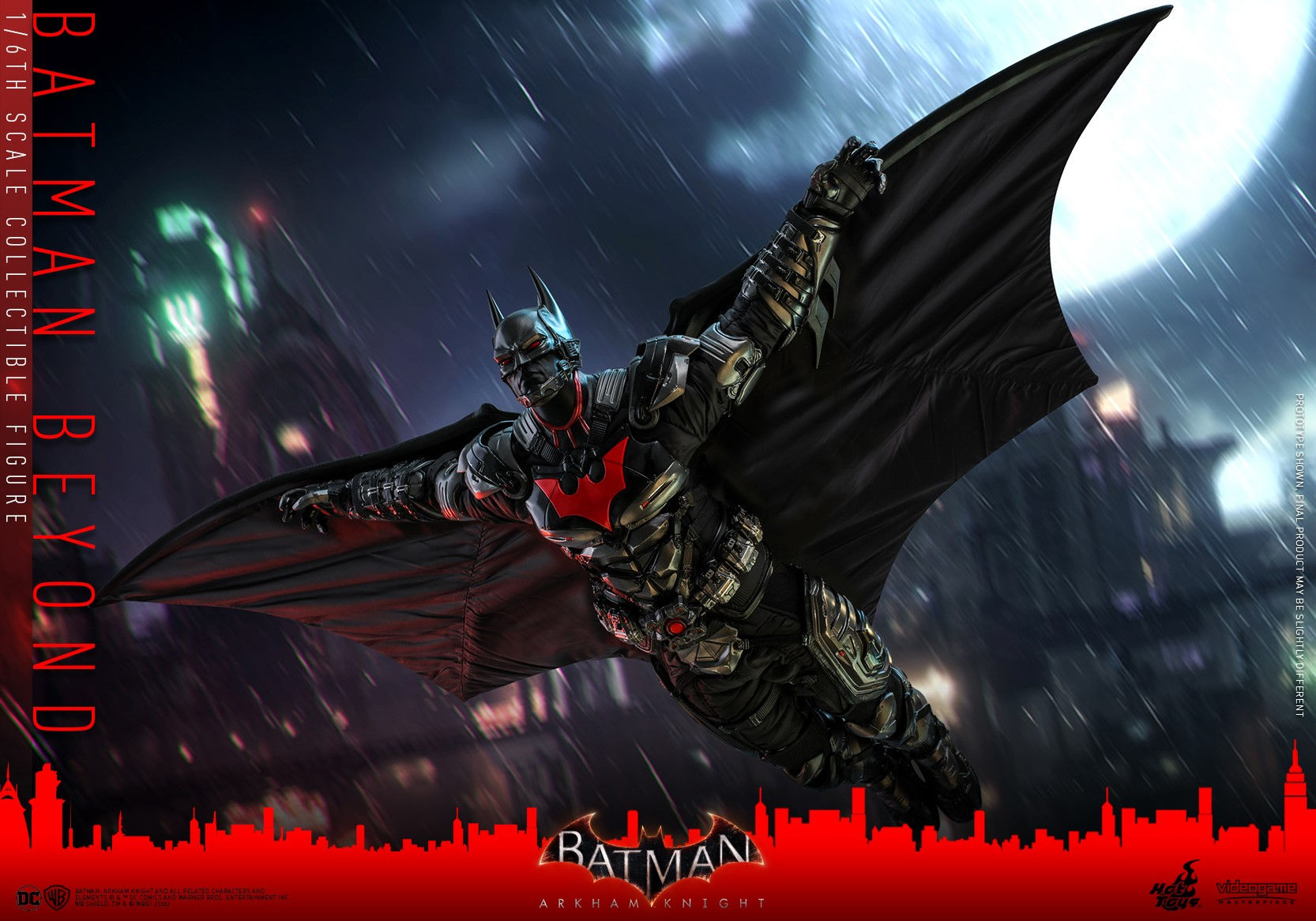 Wallpaper #xmdk55IBSpphPi3-DTco278 Batman Arkham Knight Batman Beyond Costume 16 Scale Figure by Hot