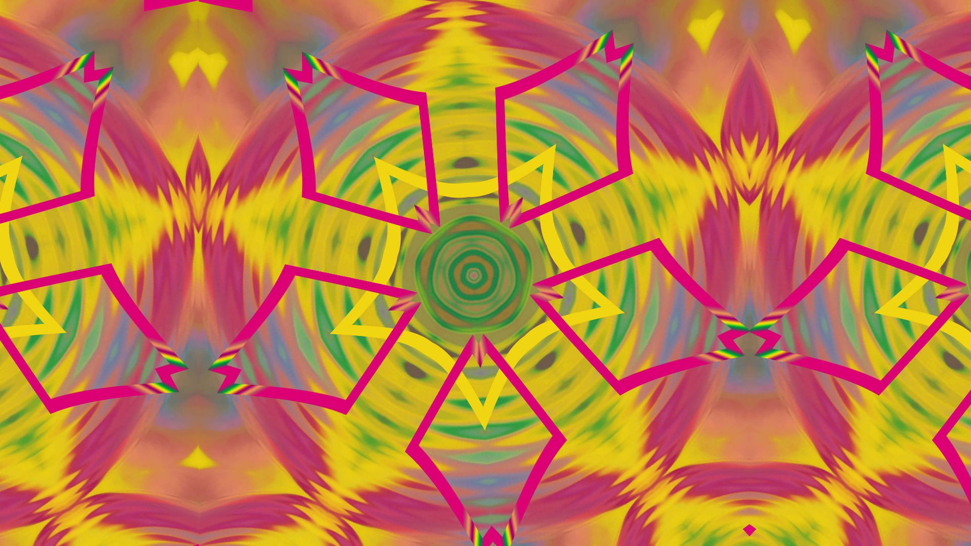 Wallpaper #Zmda6pIBSpphPi3-wkYj294 1920x1080 Colors Digital Art Abstract Kaleidoscope Artistic