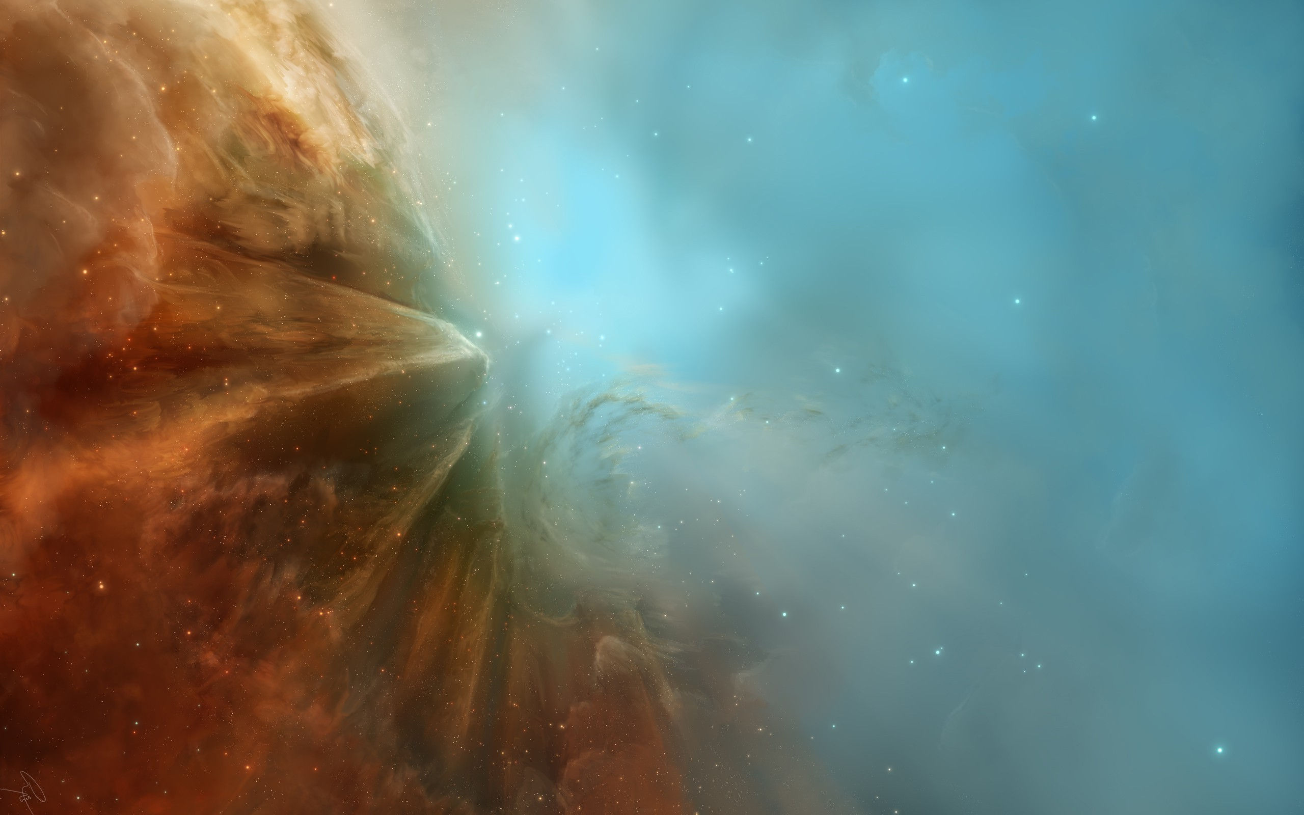 Wallpaper #pWc395IBSpphPi3-SoUD221 2560x1600 Space Nebula Space Art Joeyjazz Wallpaper Coolwallpapersme