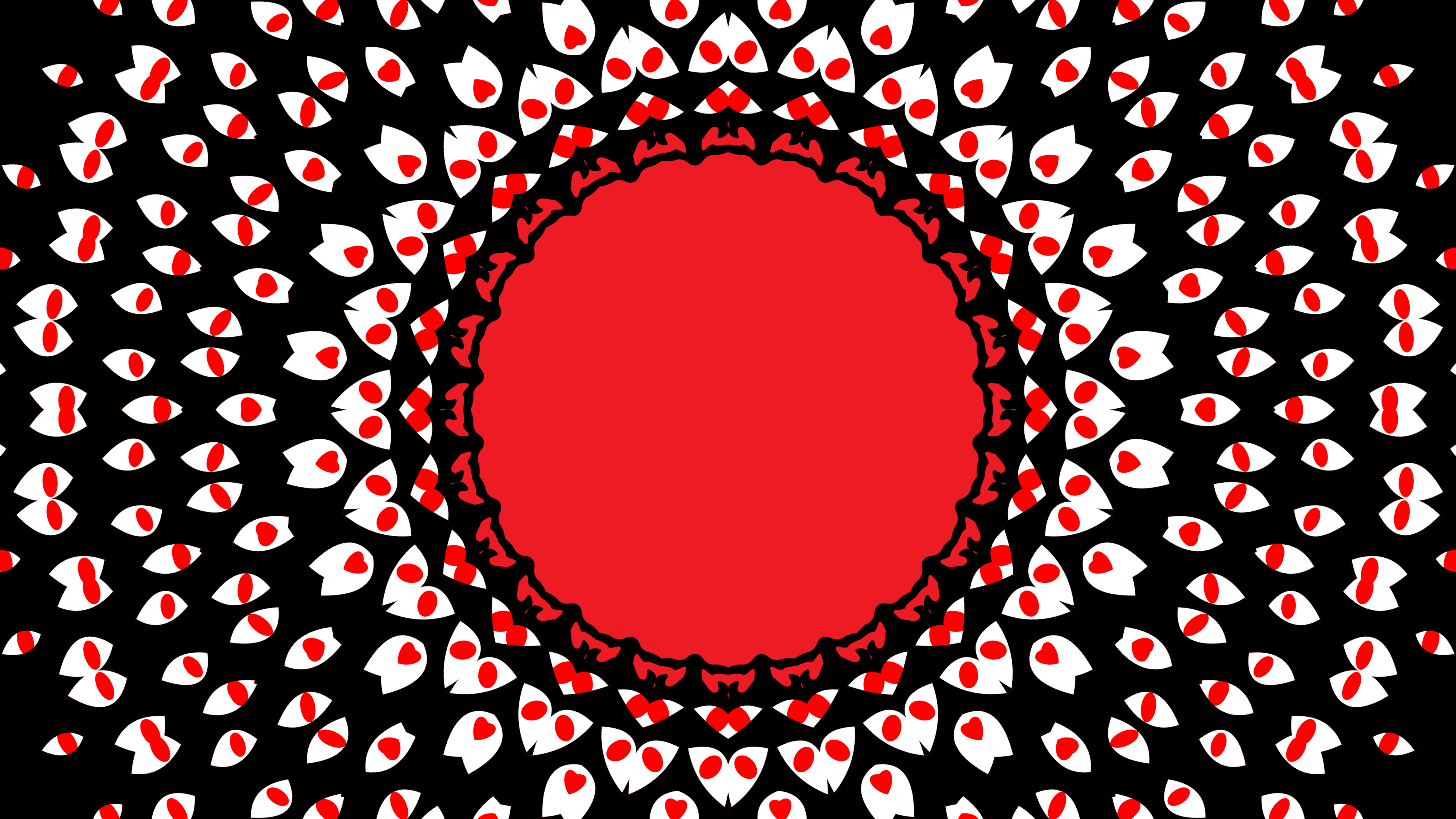 Wallpaper #52dQ-5IBSpphPi3-YpO8371 Abstract Pattern Kaleidoscope Artistic Circle Digital Art