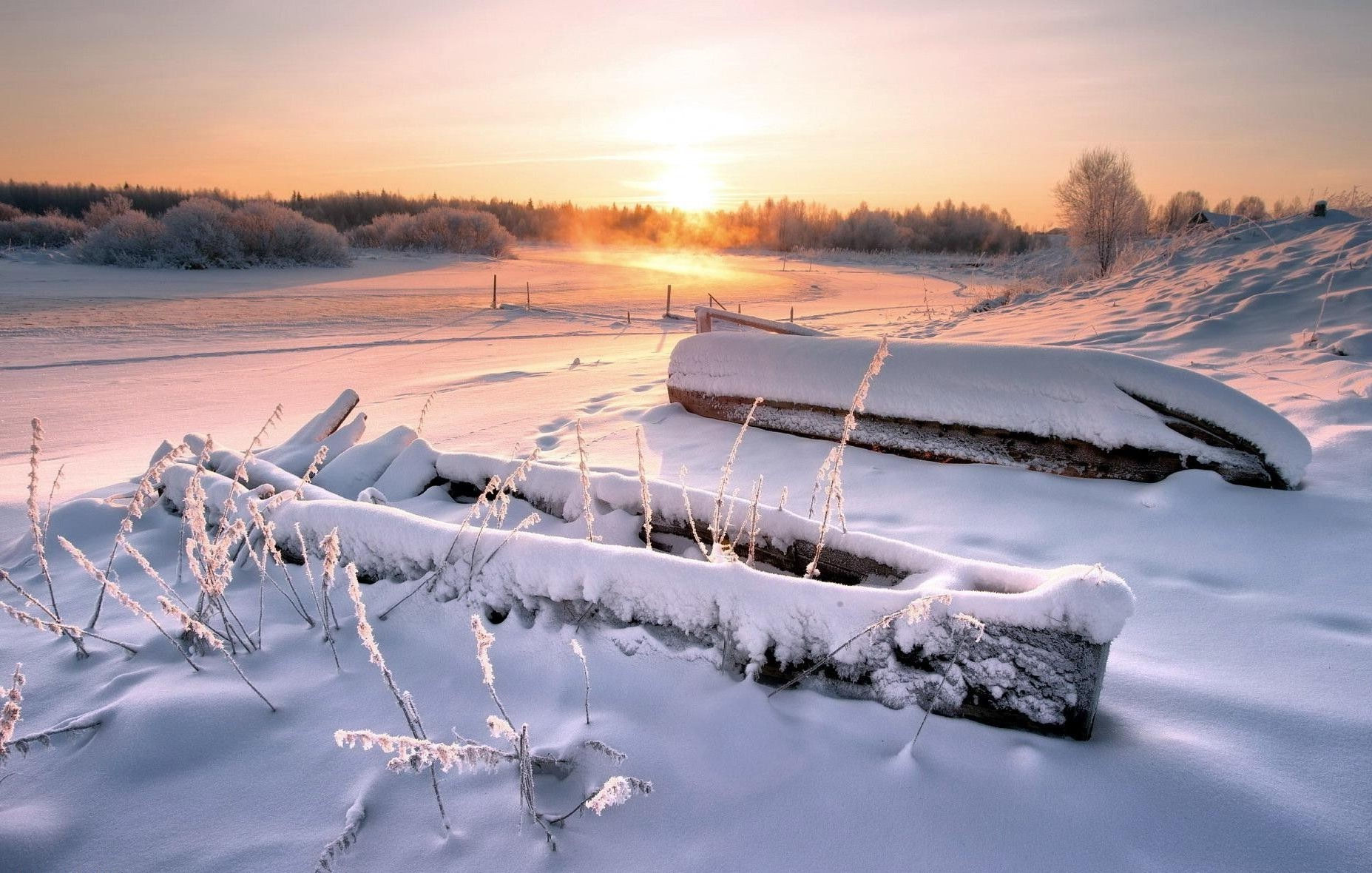 Wallpaper #Xh0aK5MBlOZrFDOkCcW-266 1855x1180 Winter Snow Landscape Wallpaper Coolwallpapersme