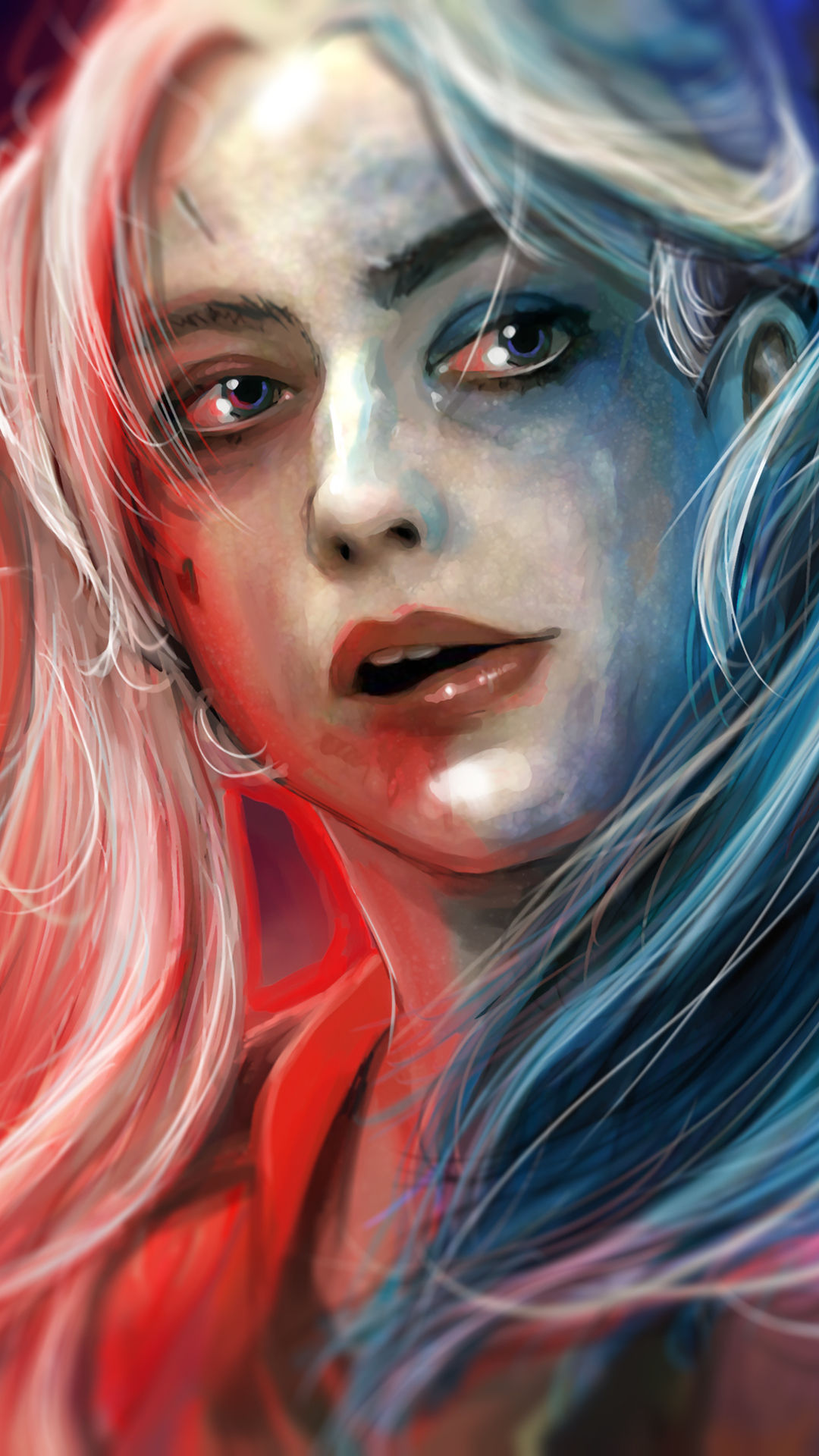Wallpaper #YWcr-5IBSpphPi3-CZPD265 1080x1920 Harley Quinn Artwork HD Artist Digital Art Deviantart