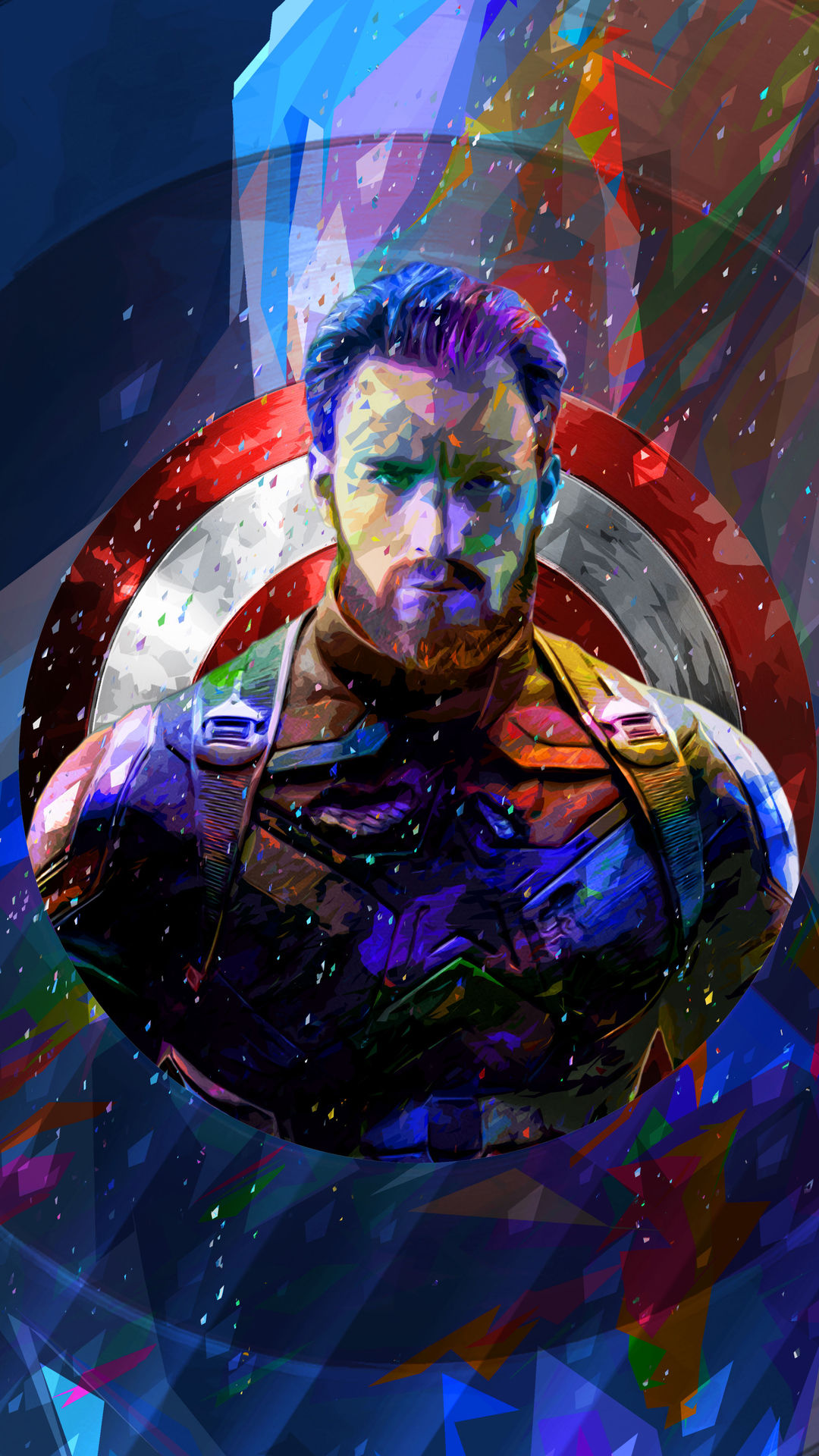 Wallpaper #kX2D8I4Bnwiau_P62Ab951 1080x1920 1080x1920 Captain America HD Artwork Digital Art