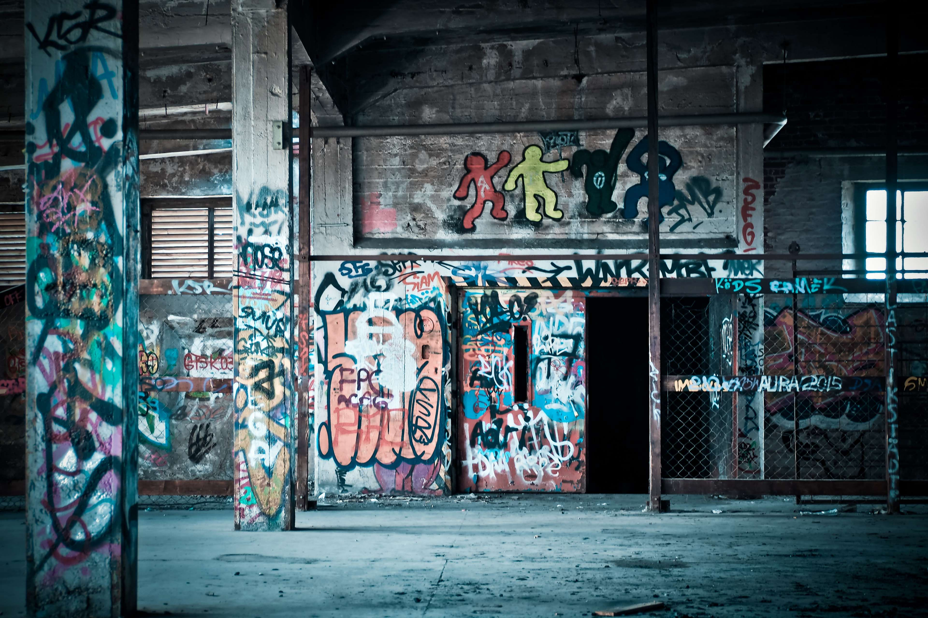 Wallpaper #95lDP5MBUcASHT6nWssT205 Abandoned Art Brick Wall Broken Dilapidated Dirty Ghetto