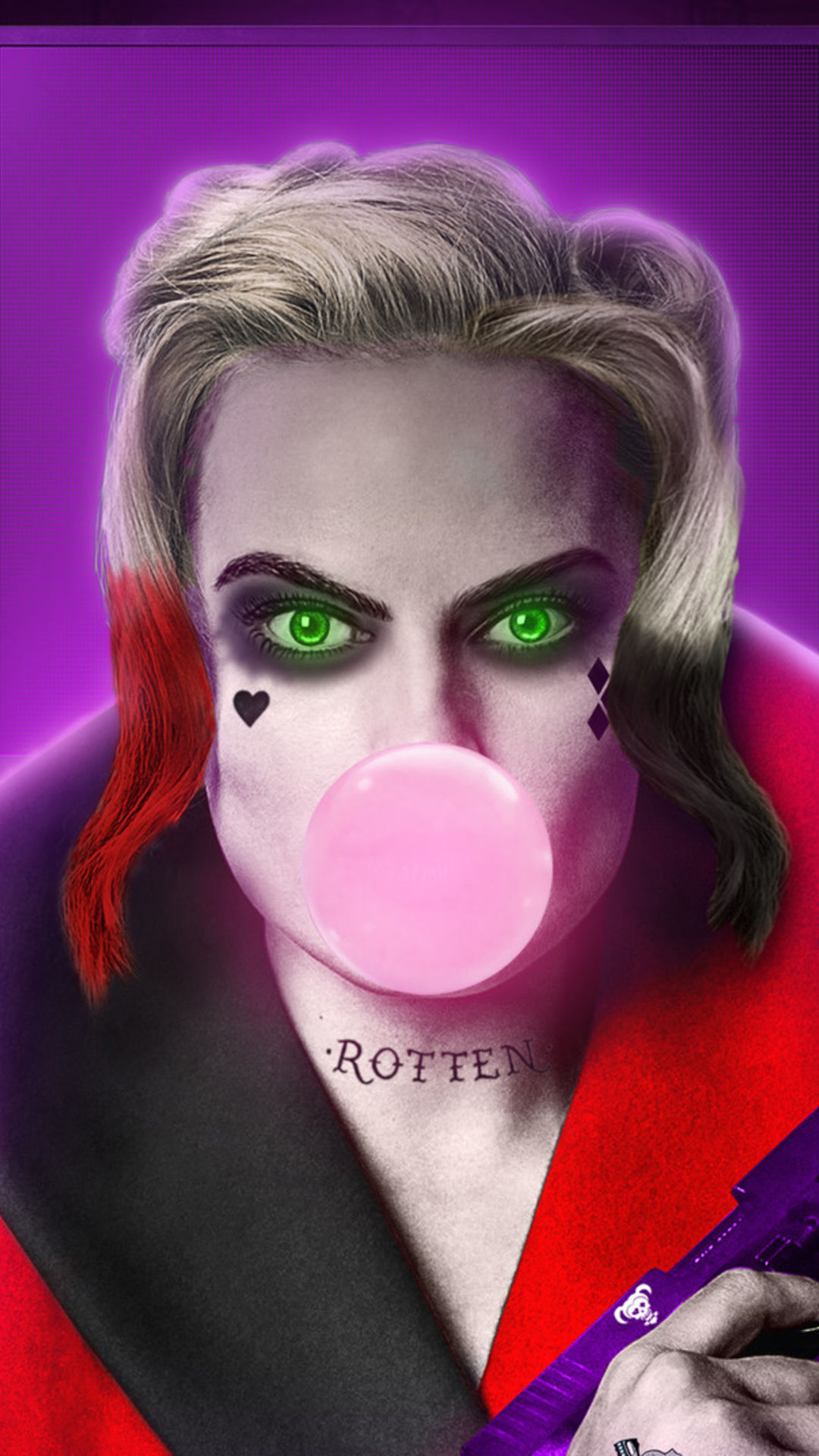 Wallpaper #YWcr-5IBSpphPi3-CZPD276 1080x1920 Harley Quinn Artist Digital Art HD for iPhone 6 7 8