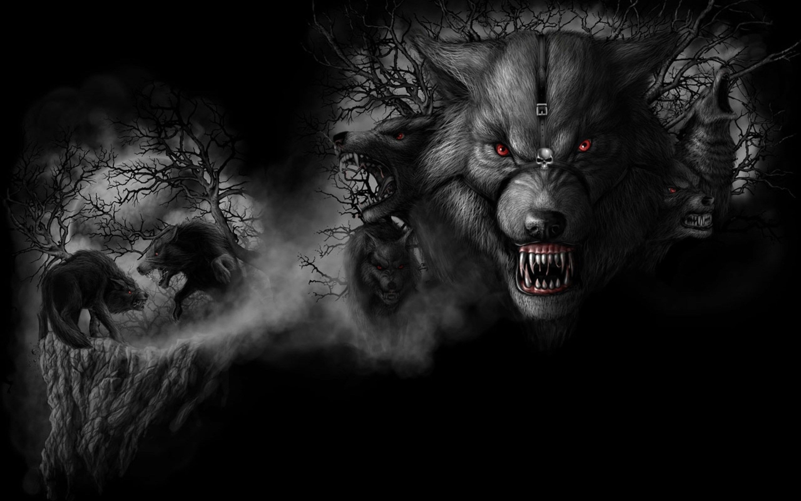 Wallpaper #uEB5MZMBJhL2WPbaucYs256 Widescreen Werewolf Coolwallpapersme