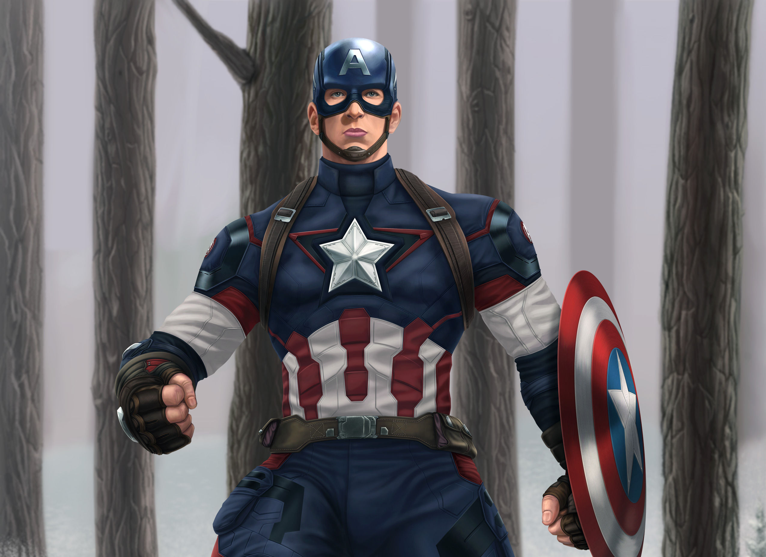 Wallpaper #u3Mnh44BFI5NbQksjyB830 Captain America HD Superheroes Artwork Deviantart Coolwallpapersme