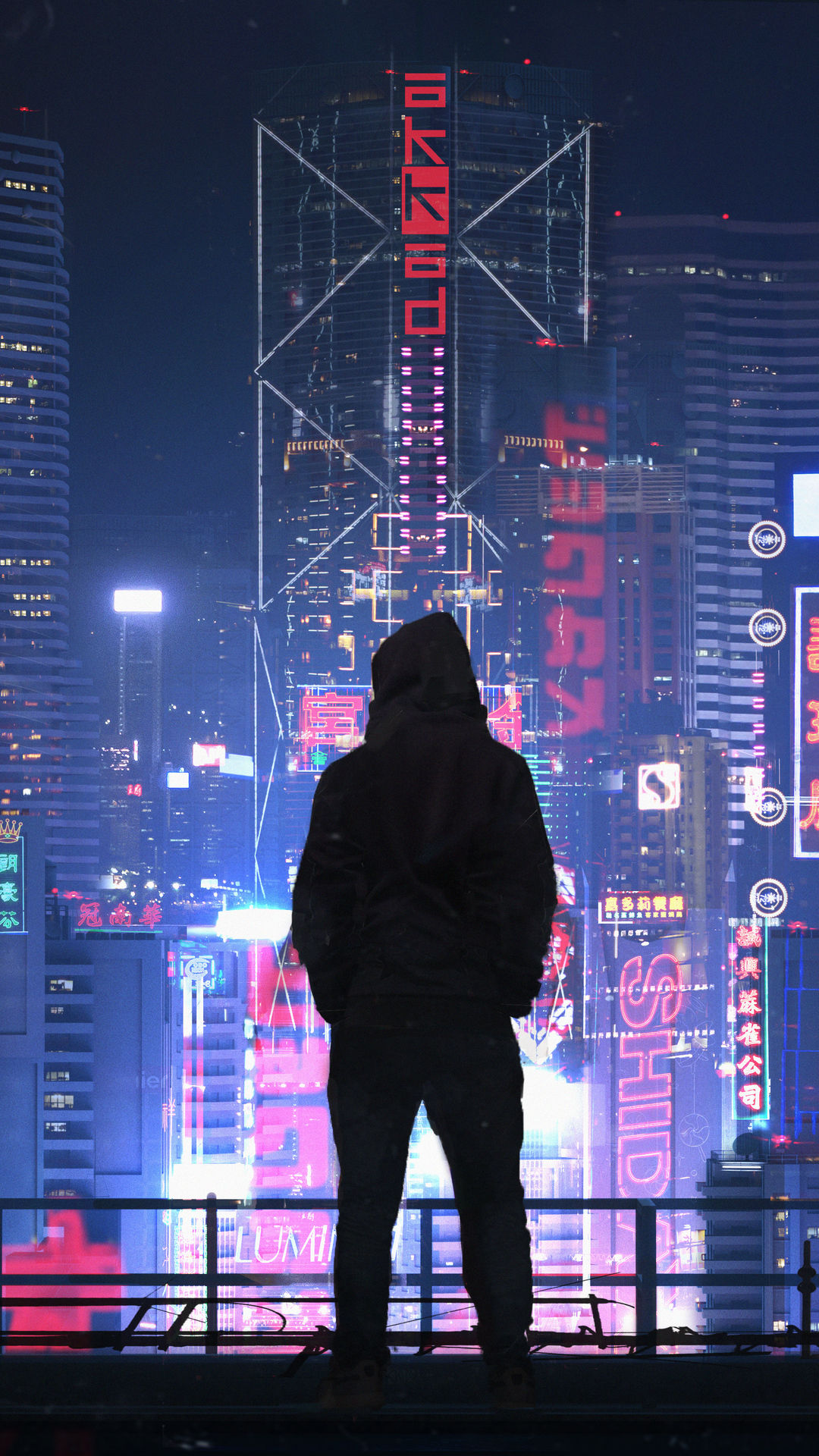 Wallpaper #QnRkwI4B_8f4nGFaK21E53 1080x1920 Cyberpunk Science Fiction Artist Artwork Digital Art HD