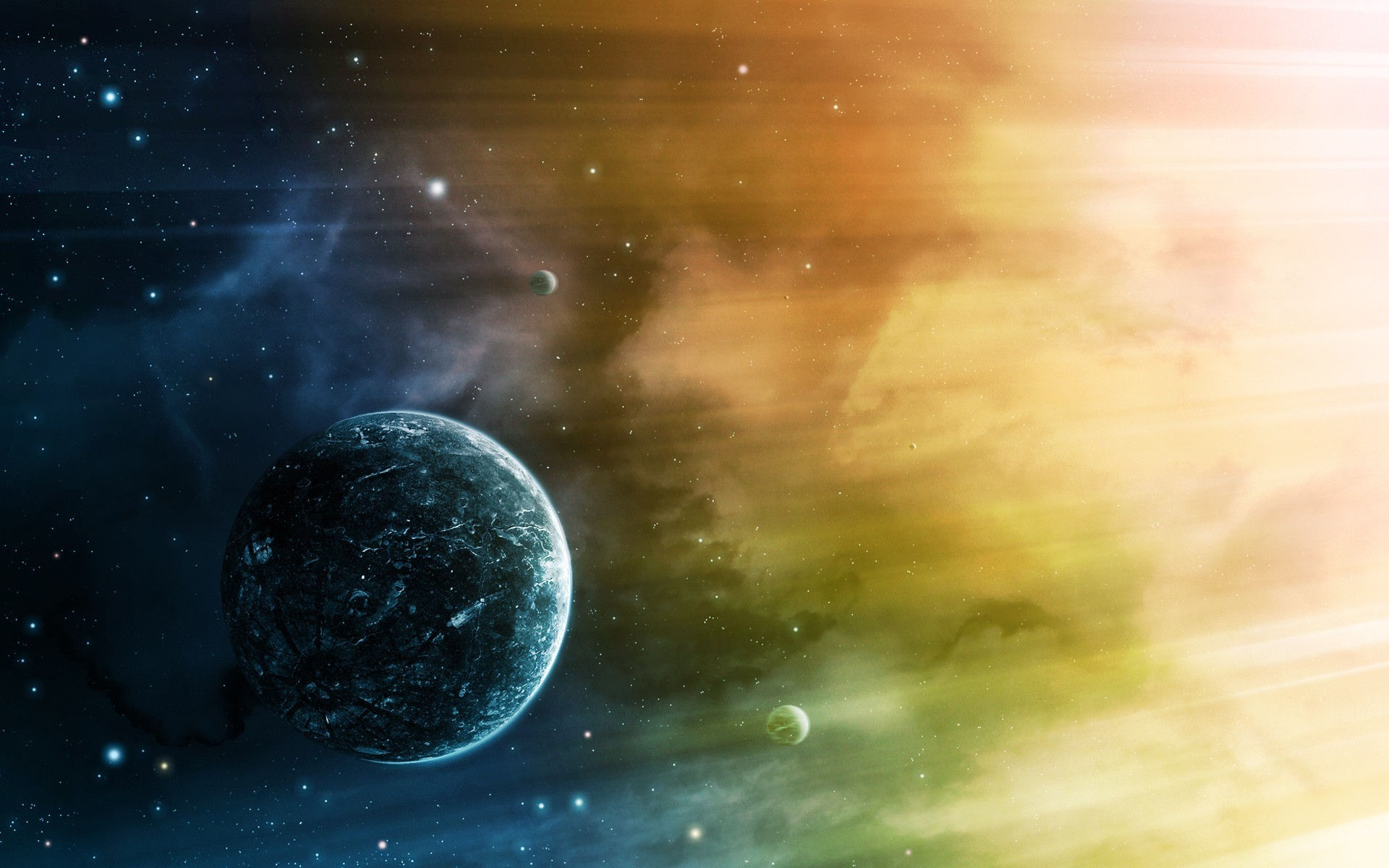 Wallpaper #-GcHAJMBSpphPi3-SqST285 Planet Space Space Art Wallpaper Coolwallpapersme