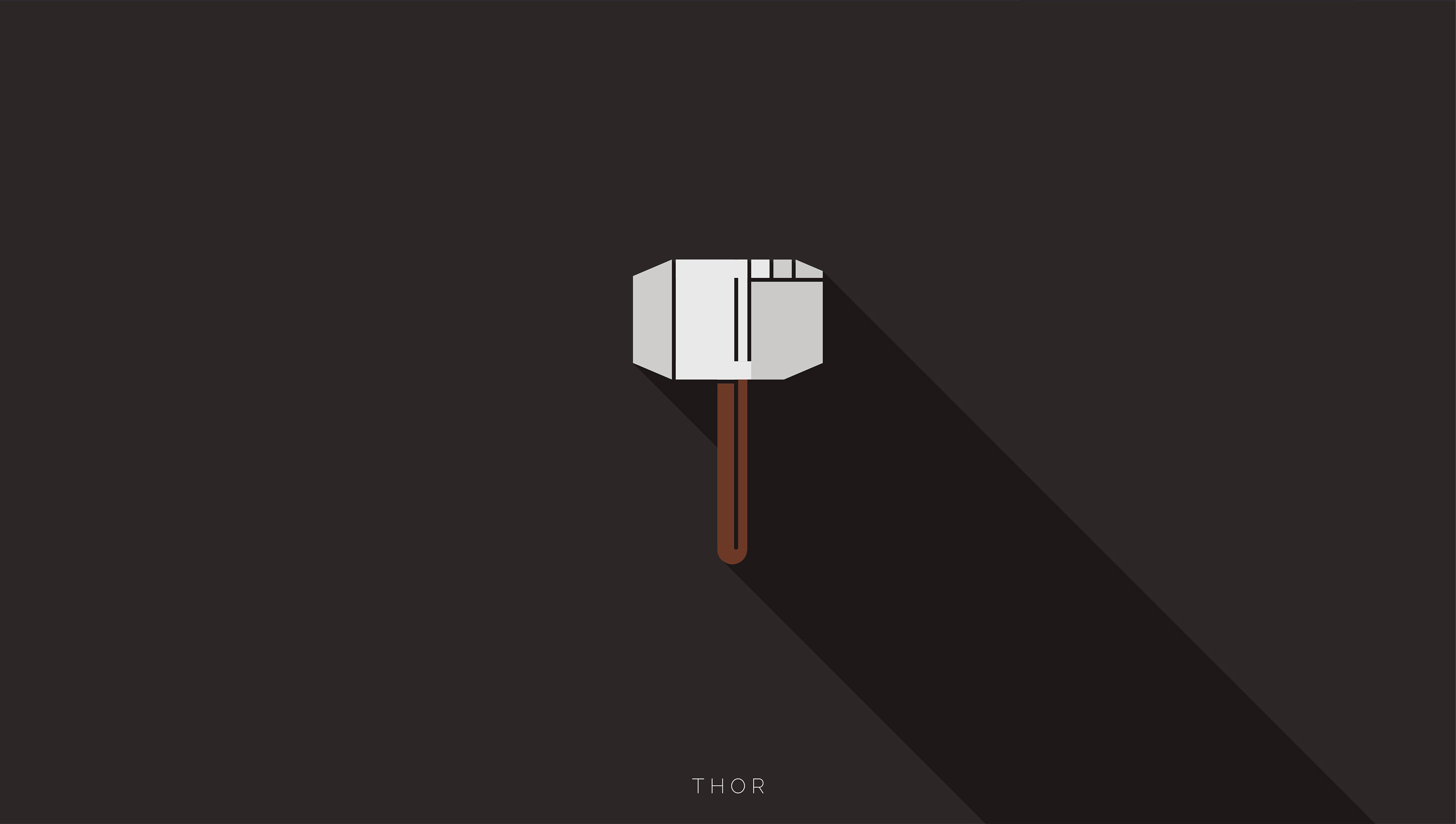 Wallpaper #3b1a7 Artstation Pixel Thor